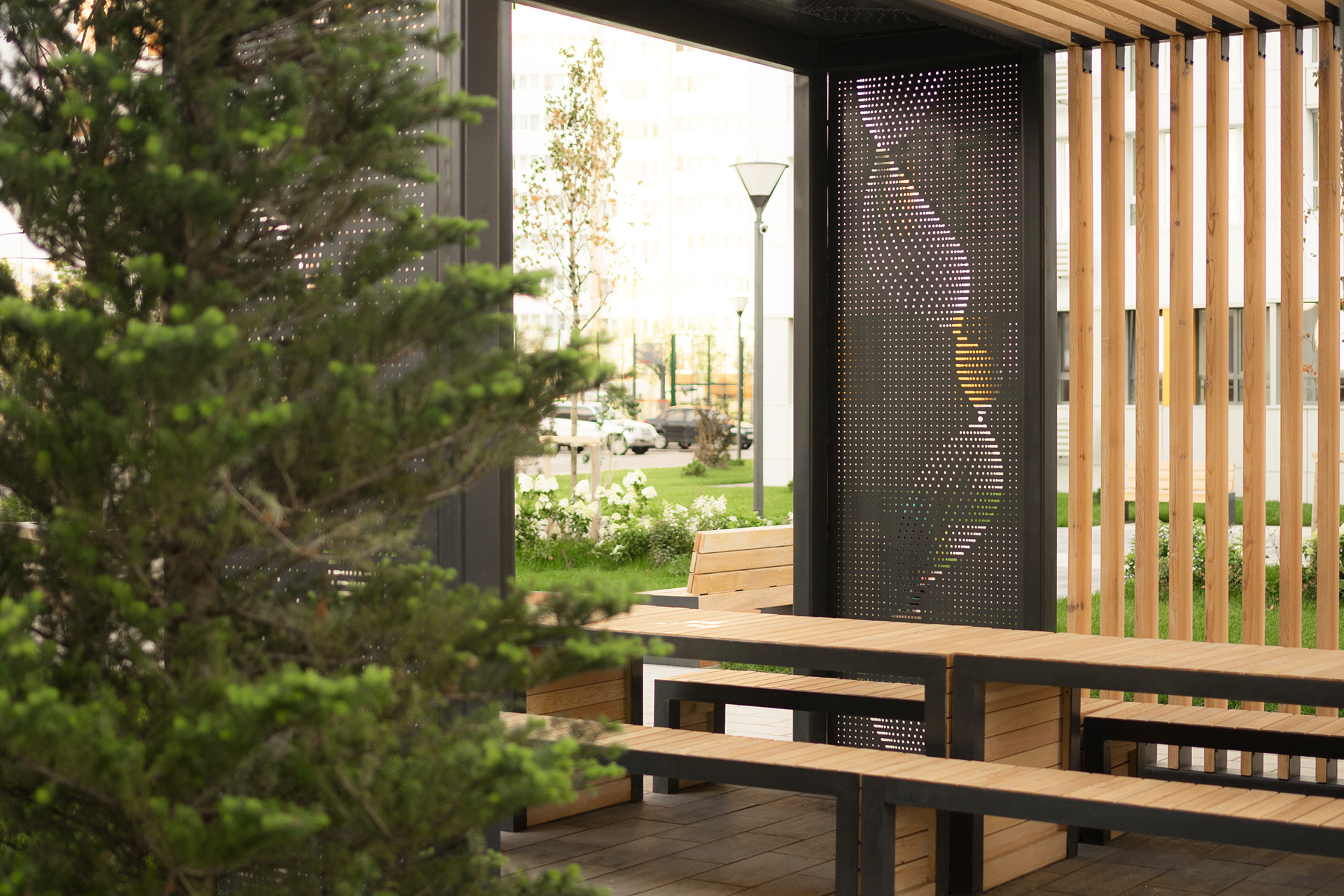 ЖК «Квартет»小区景观设计丨俄罗斯奔萨丨Farbstein-26