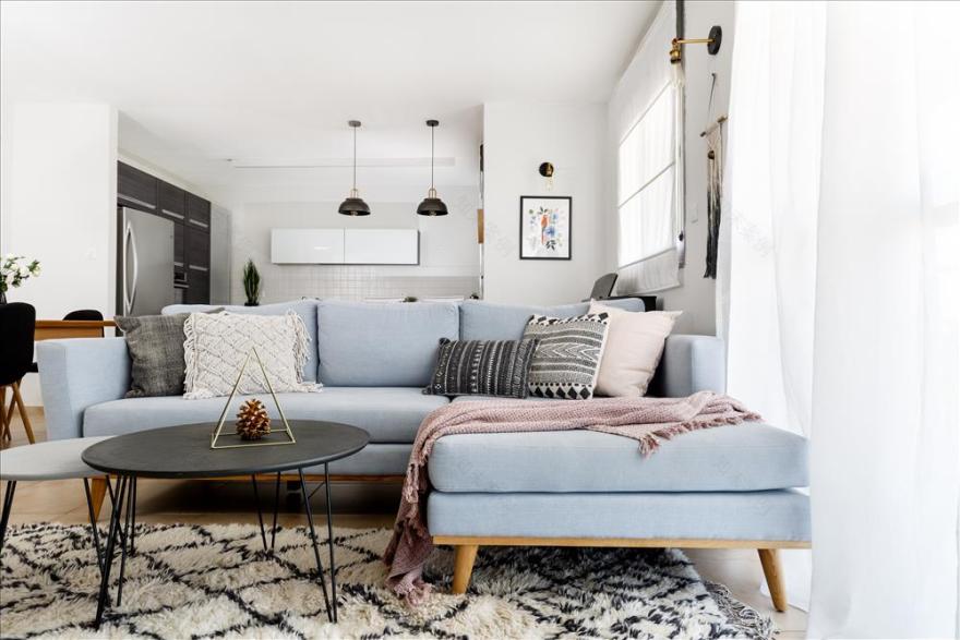 רויטל ארז · 3居室公寓家居造型设计(佐尔以撒)丨以色列丨רויטל ארז室内设计与家居造型工作室-14