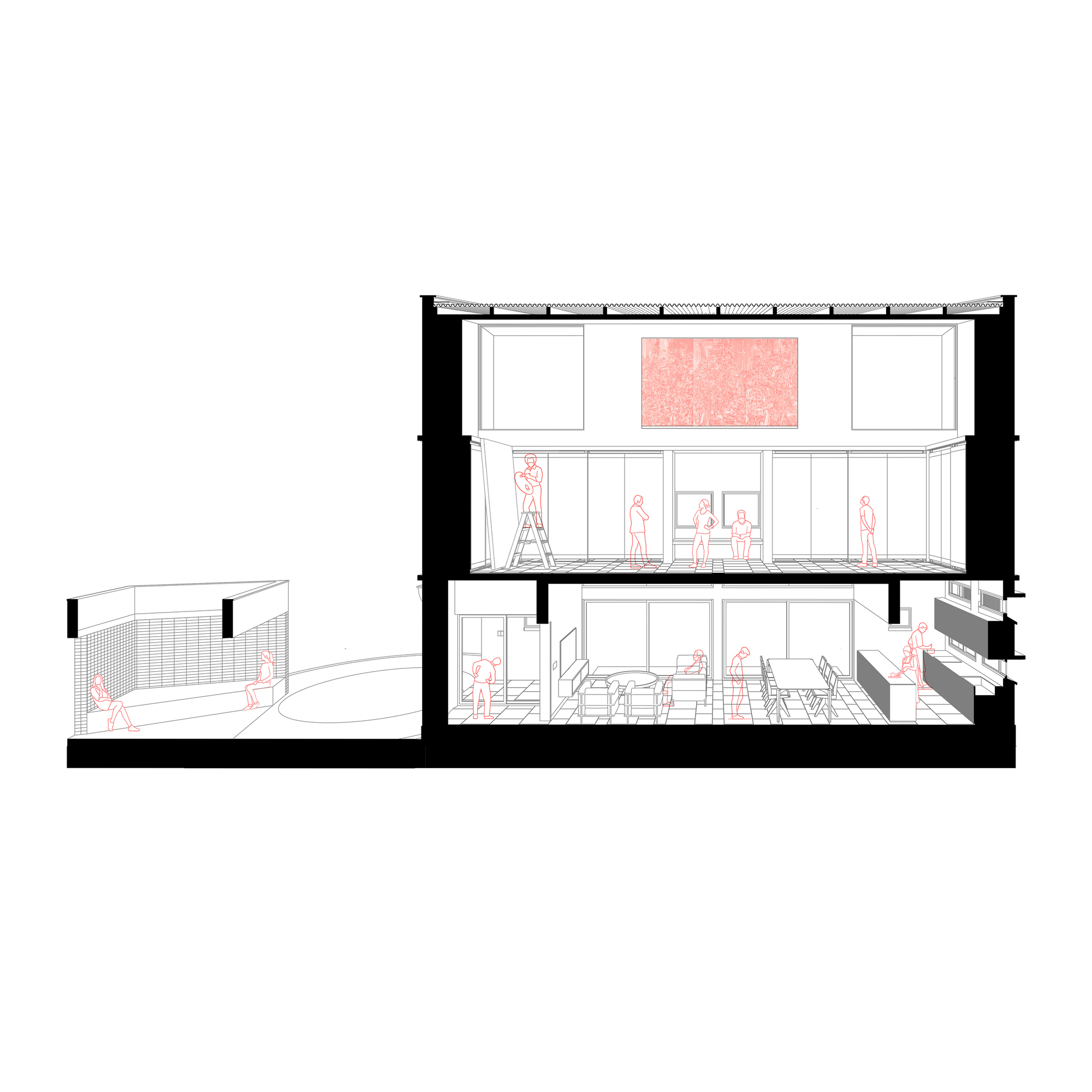 艺术家住所和工作室丨印度丨Cochin Creative Collective-22