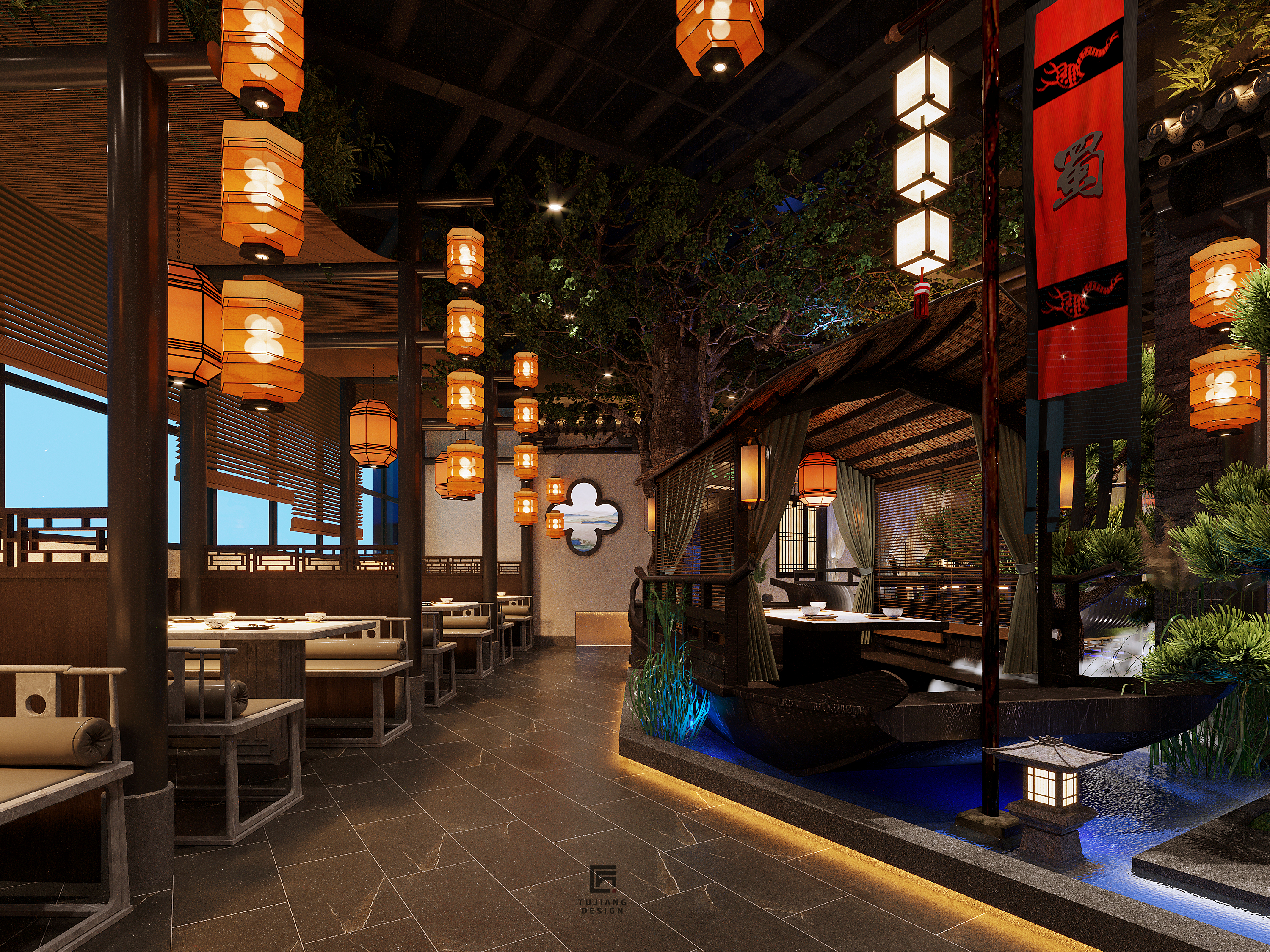 徽中式餐厅|人间有味是清欢-6