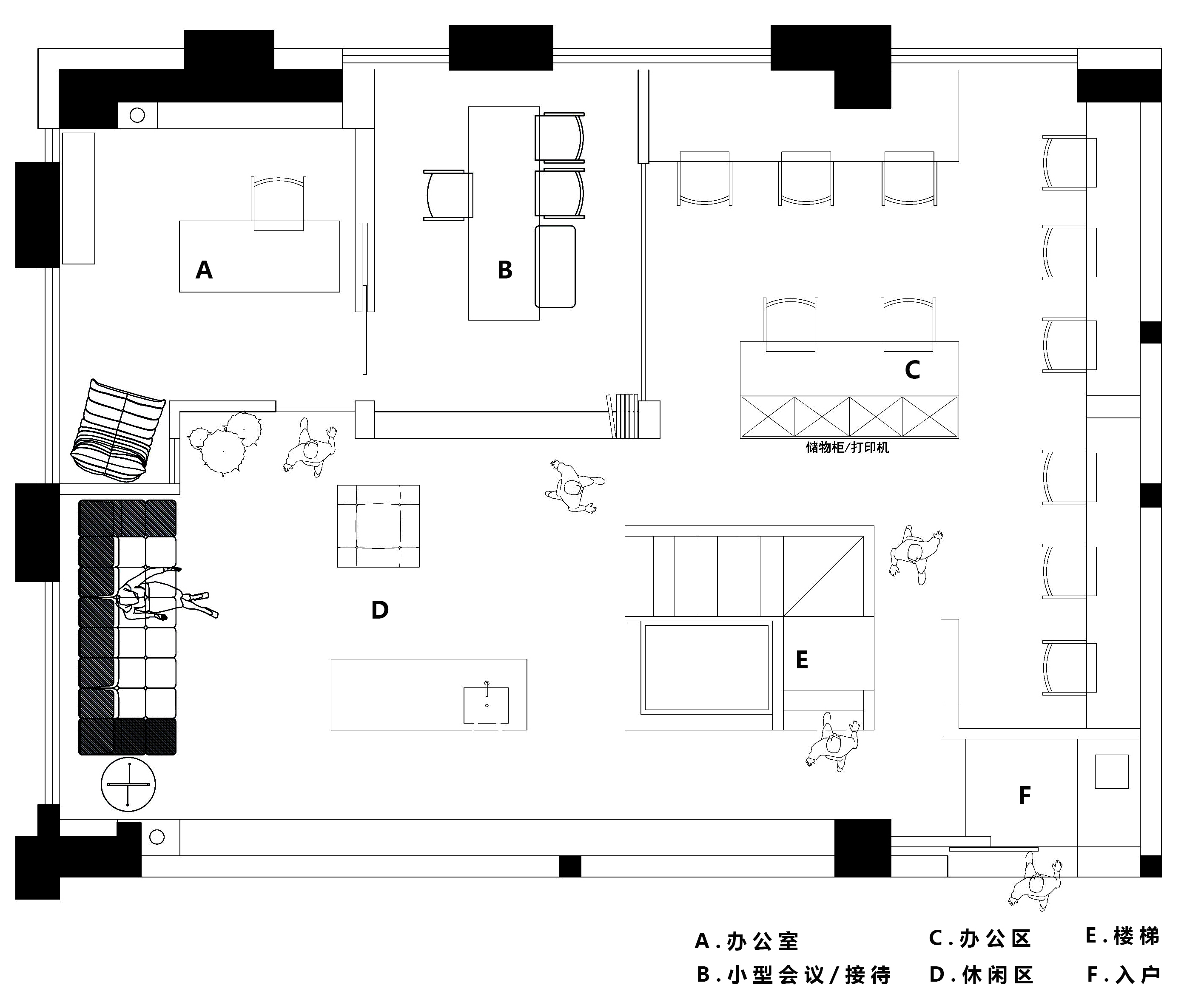 集物所新办公室丨中国郑州丨集物所建筑设计-48