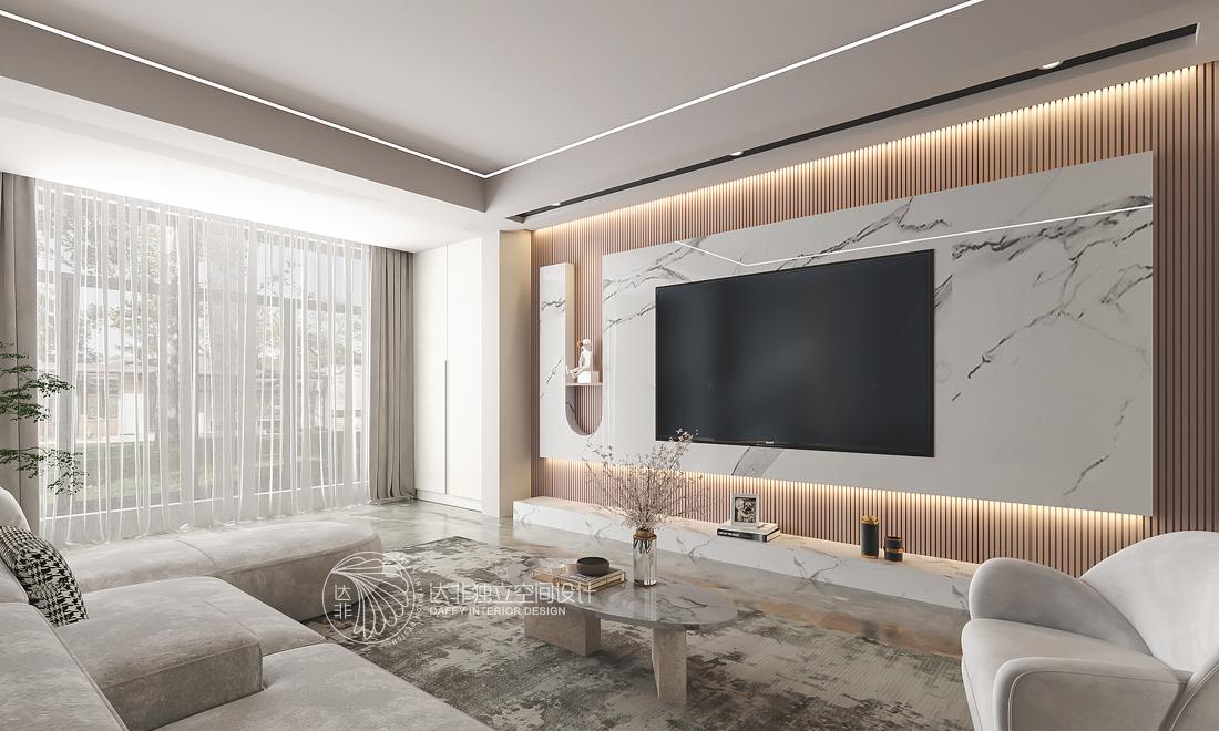 现代轻奢别墅设计-8