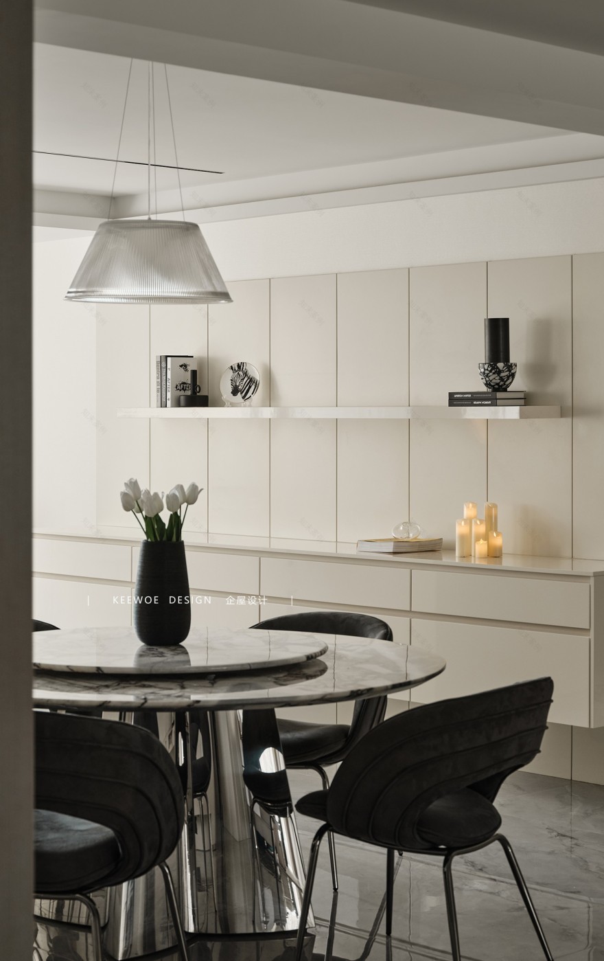 东方诚园·245㎡平层之家丨企屋设计-22