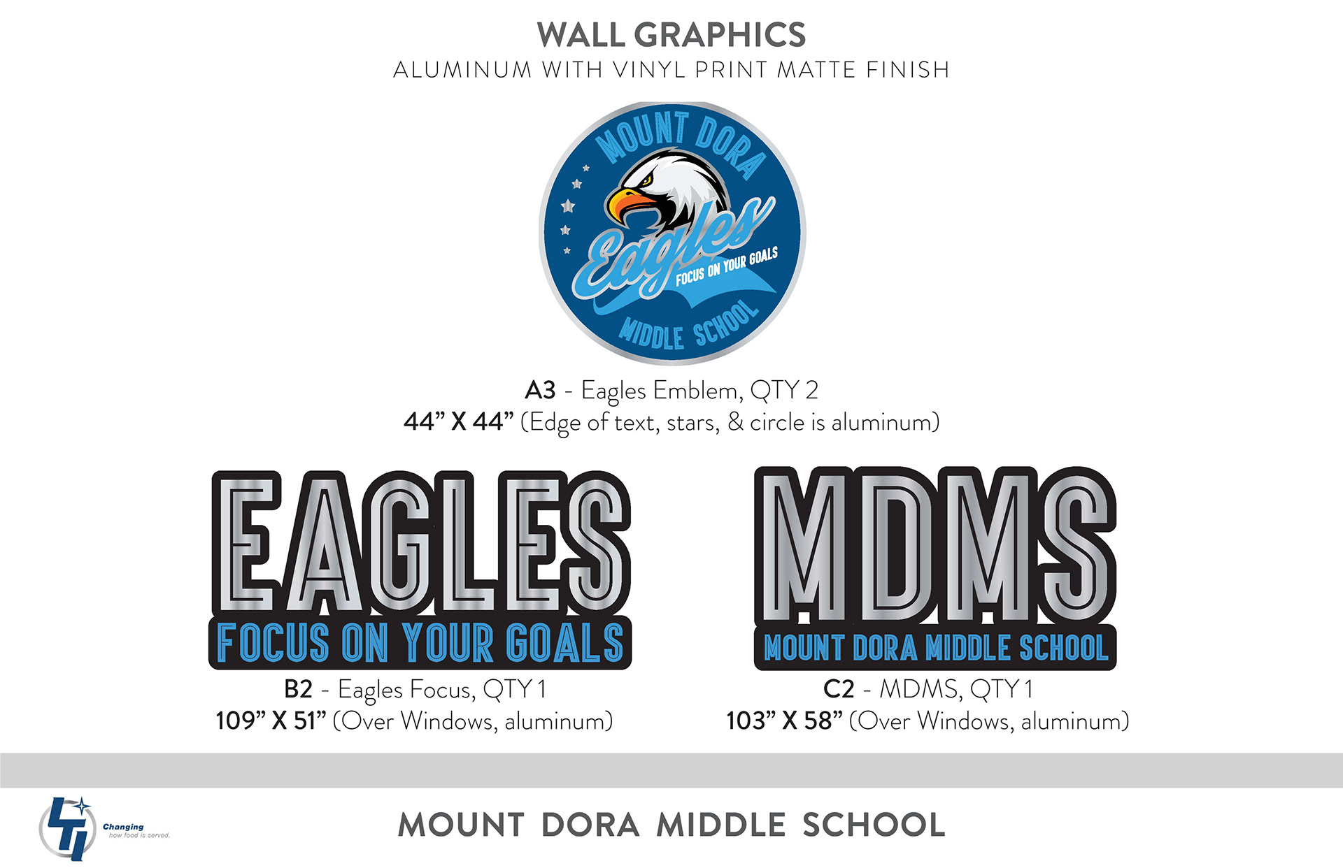 Environmental Graphic Design: Mt Dora Middle School-7