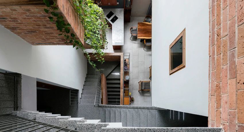 在屋顶盖一座公园,越南450㎡错层别墅!-12