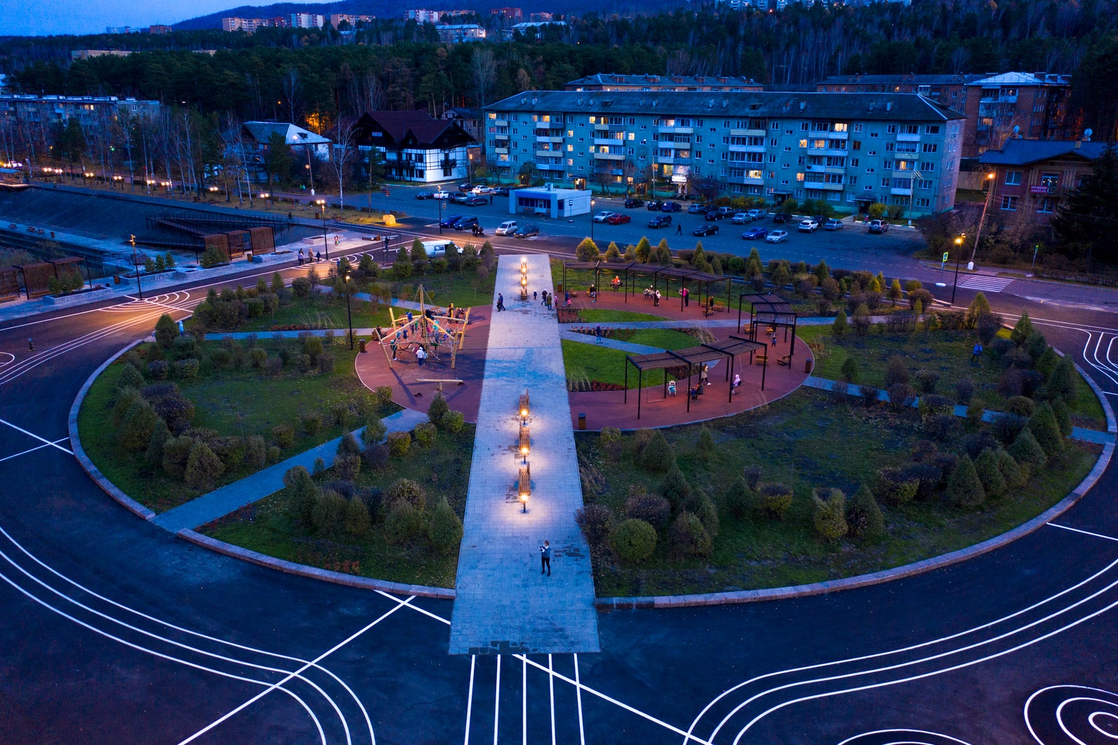 2020年AD设计奖获奖项目:迪夫诺戈尔斯克河岸景观整治丨俄罗斯克拉斯诺亚尔斯克丨“项目开发”团队-11