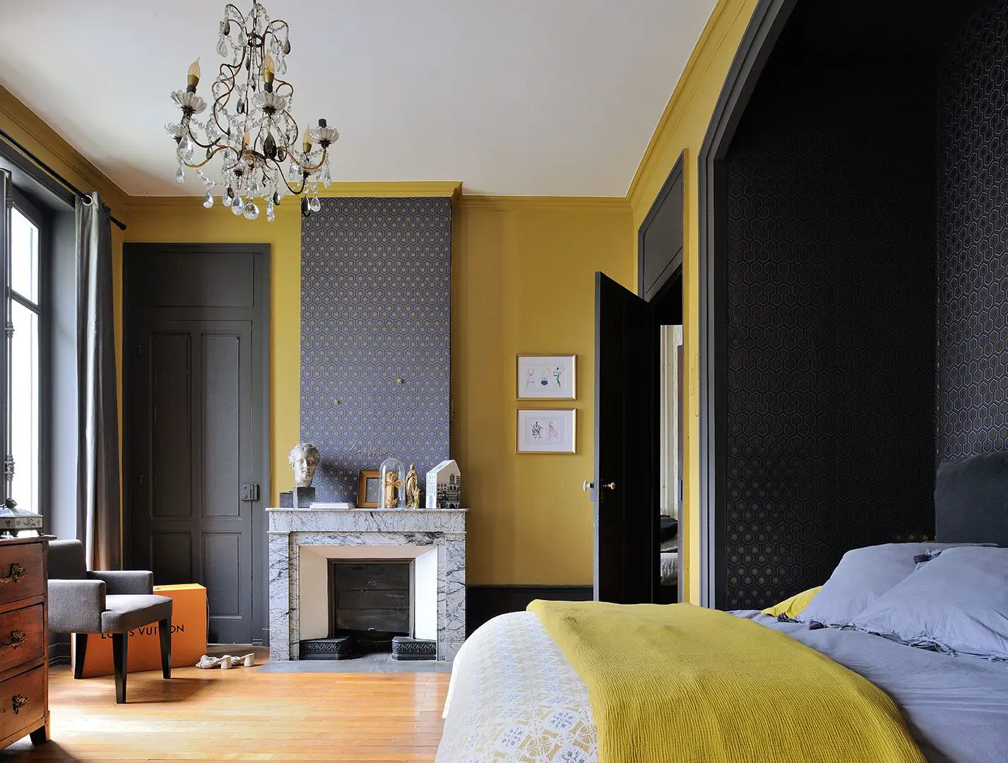 混搭风尚 | 19 世纪庄园的现代室内设计-13