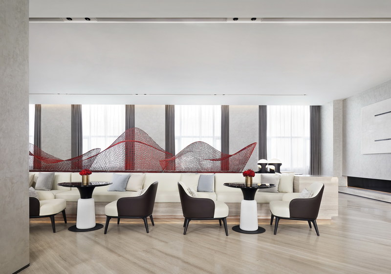 华皓锦域销售中心 | 简约永恒的艺术空间-31