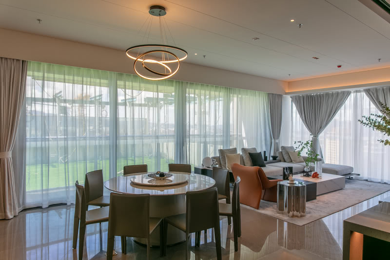 深圳富通九曜公馆现代简约样板间丨中国深圳-4