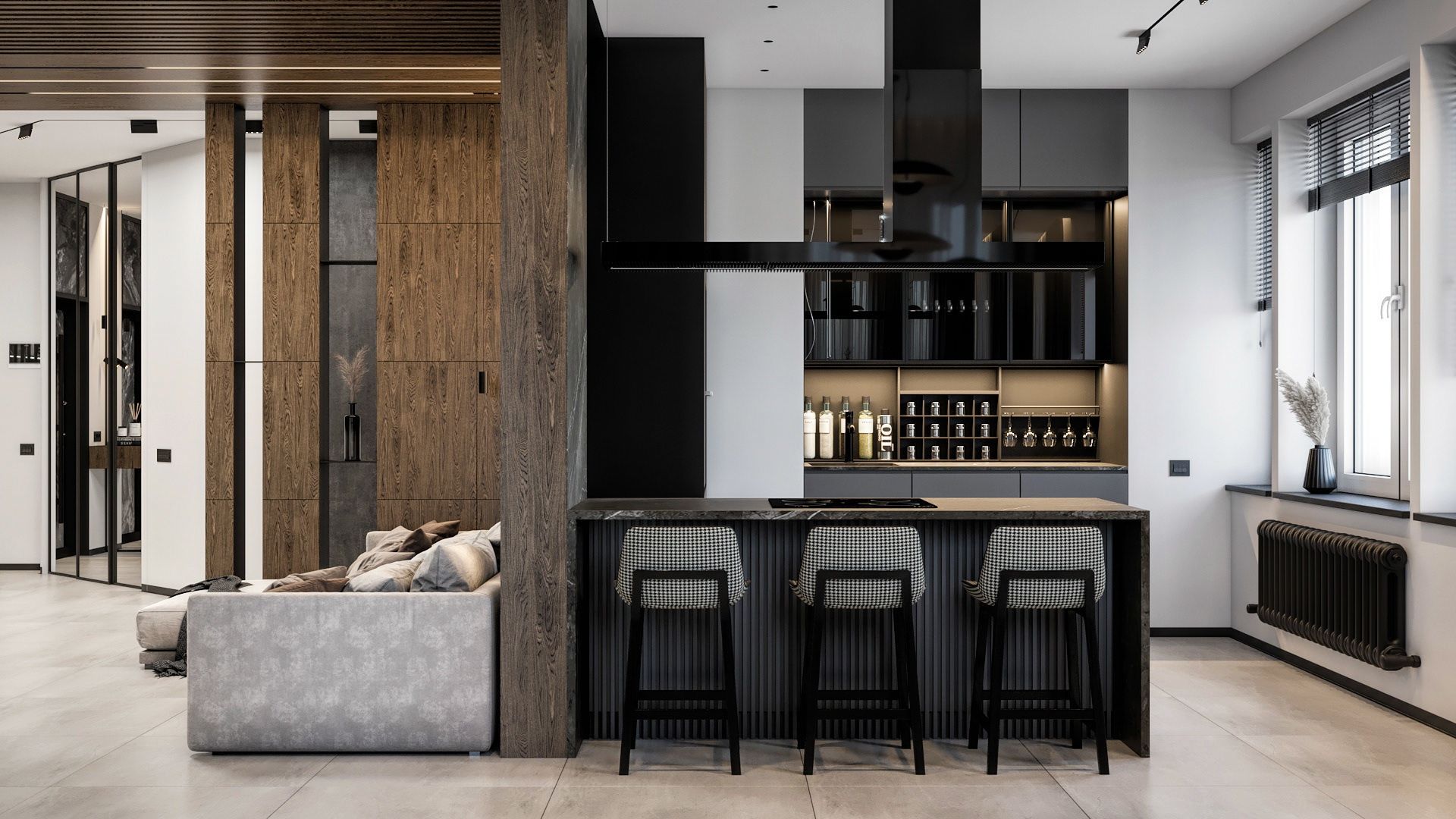 现代简约轻奢公寓丨俄罗斯丨POLINASTUDIO.PRO-12