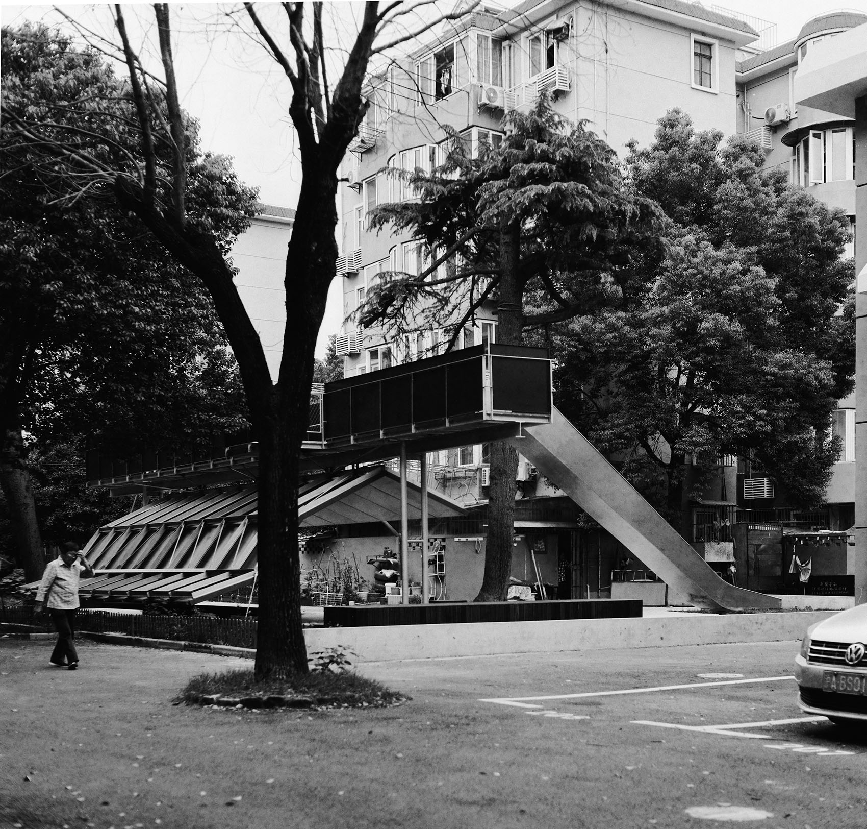 漂浮的坡屋顶,蝶·亭丨中国上海丨影造（上海）建筑设计事务所-19