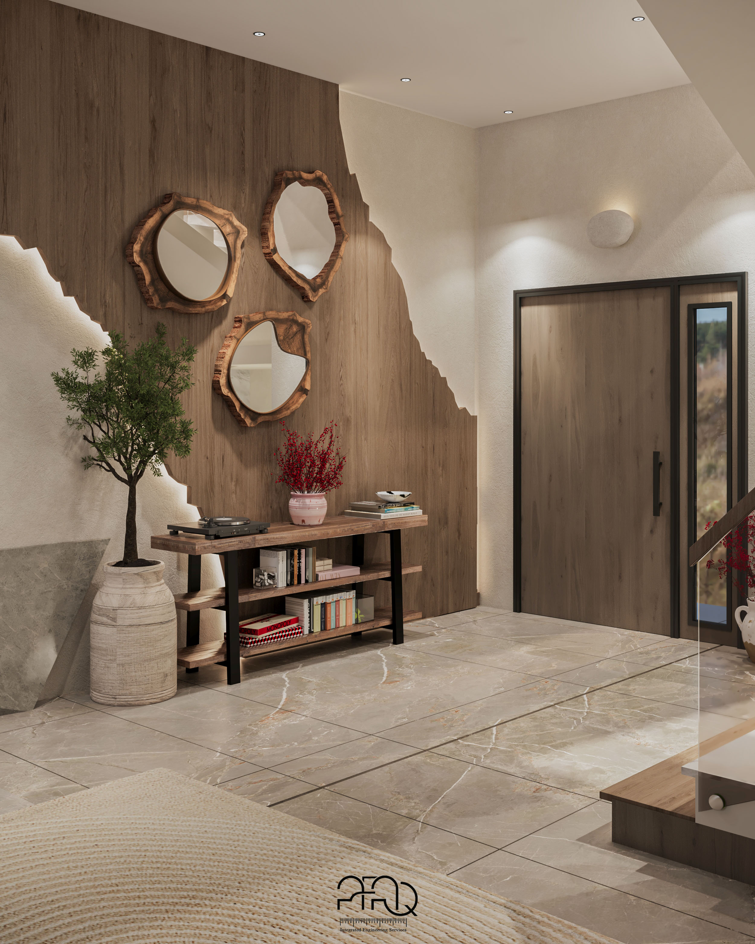 现代工业风木屋-12