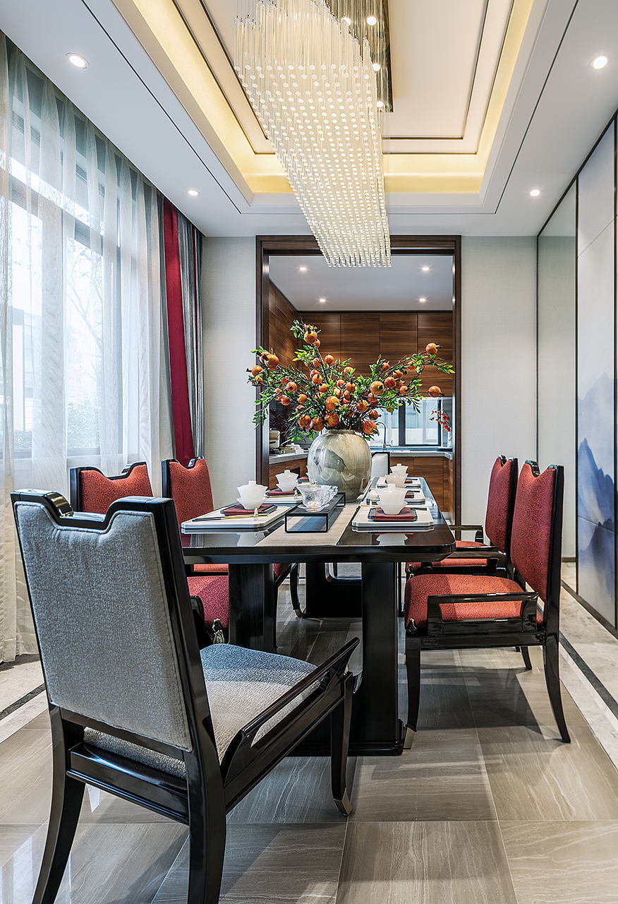 赵三雨观致设计丨奥园岳阳誉湖湾新中式别墅 | 观致装饰设计-1