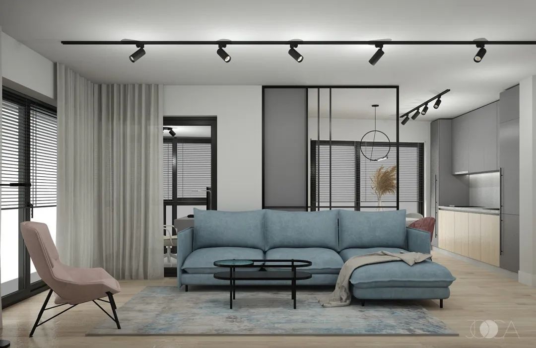 布加勒斯特 CityZen 现代简约出租公寓设计-36