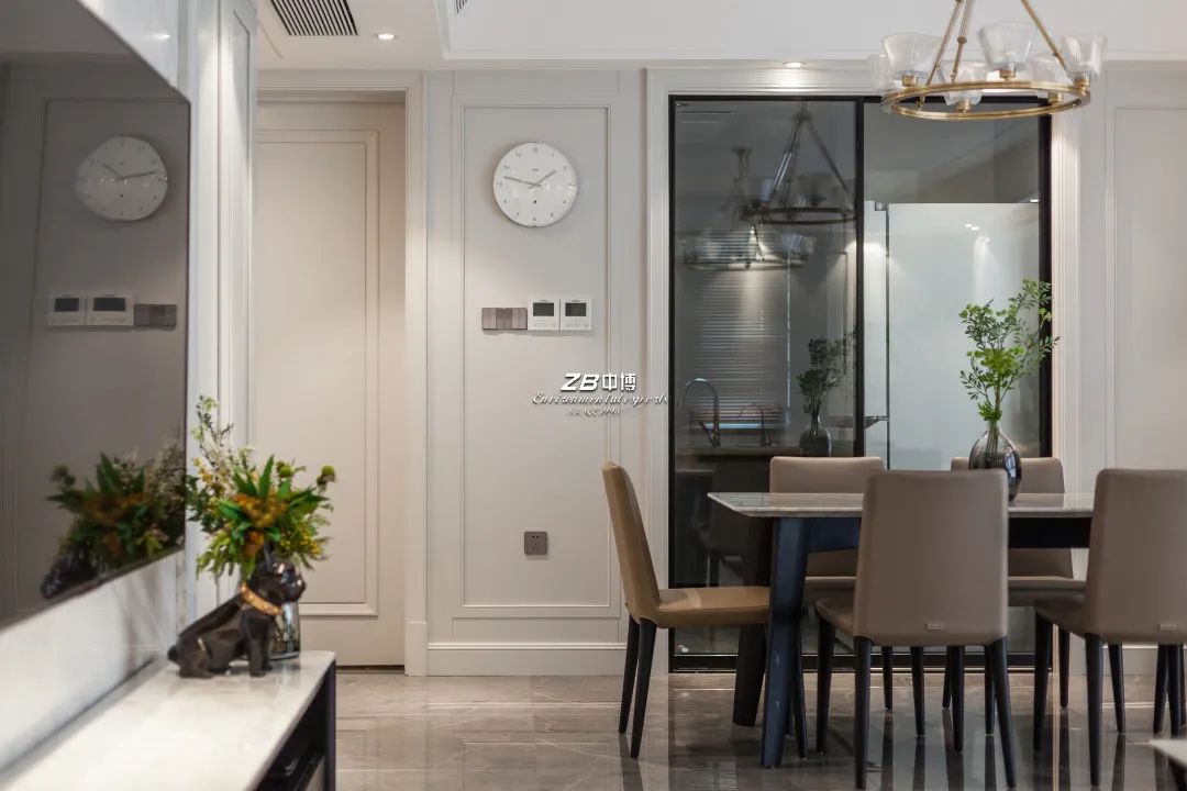 ZB design | 同事115平超有质感的轻奢风，效果好到没朋友！-42