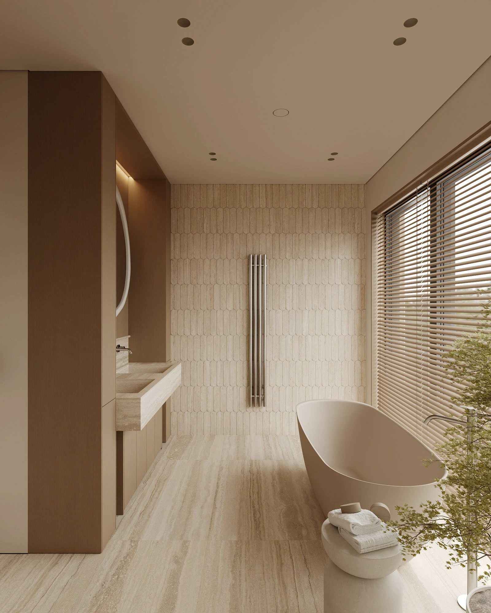 原木风别墅大宅设计,平静而奢华!-41