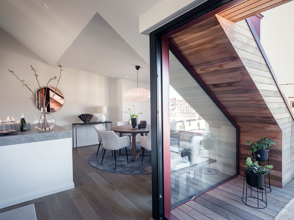 斯德哥尔摩优雅现代阁楼设计-14