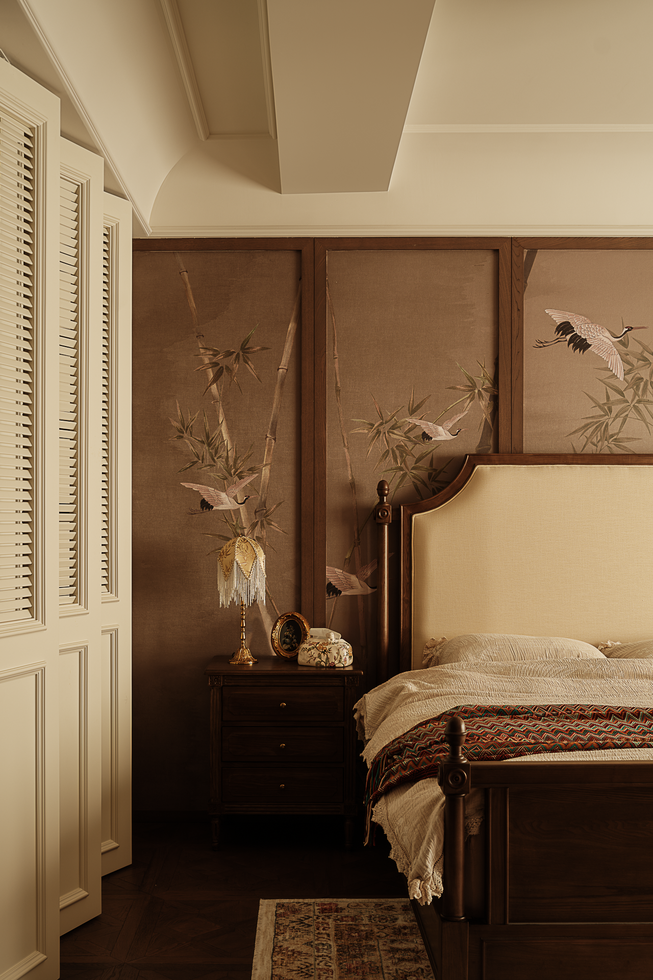 南洋复古 流动的诗意丨中国苏州丨苏州一野室内设计工程有限公司-47