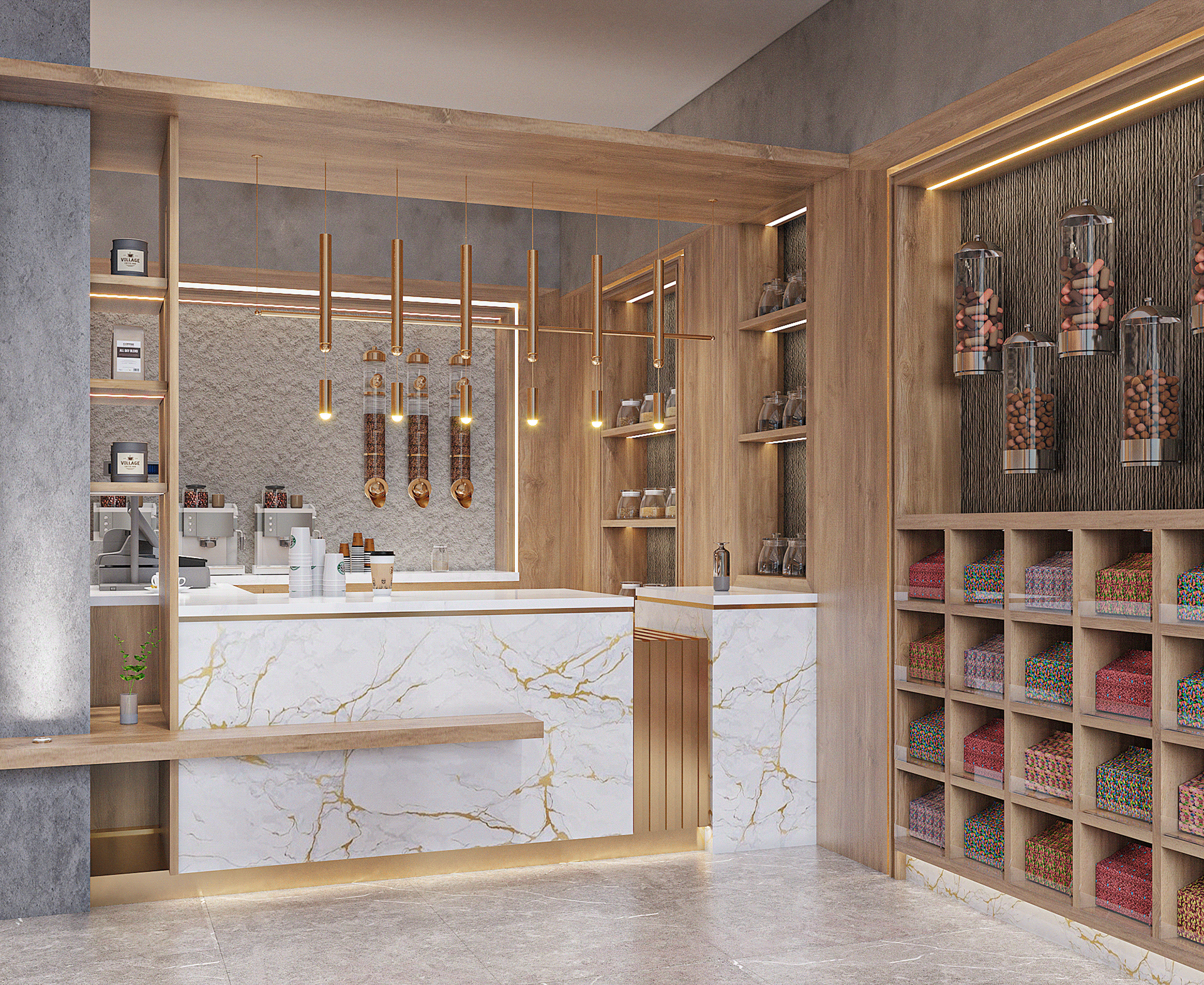 Nuts and Coffee 店设计丨约旦安曼-21