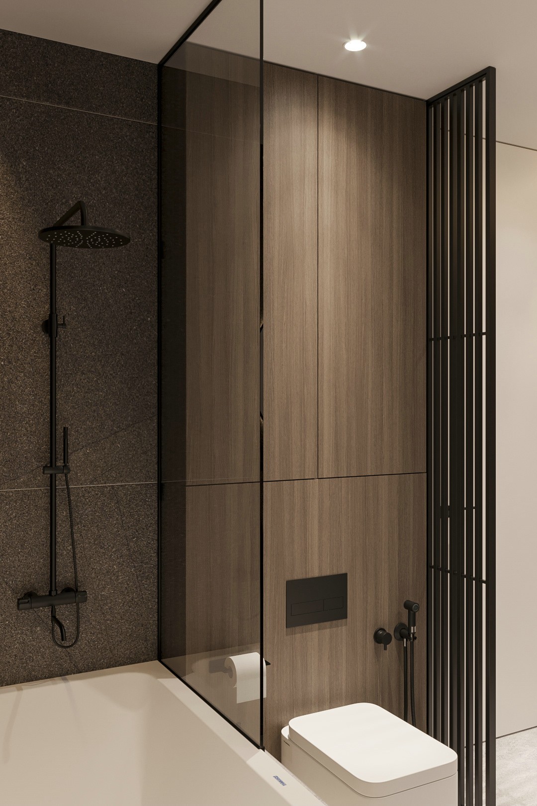 灰色系简约风公寓 既纯粹又有序的生活-20