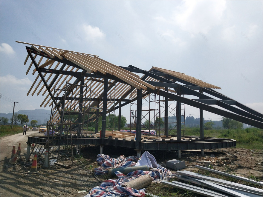 富阳阳陂湖湿地生态酒店丨中国杭州丨尌林建筑设计事务所-130