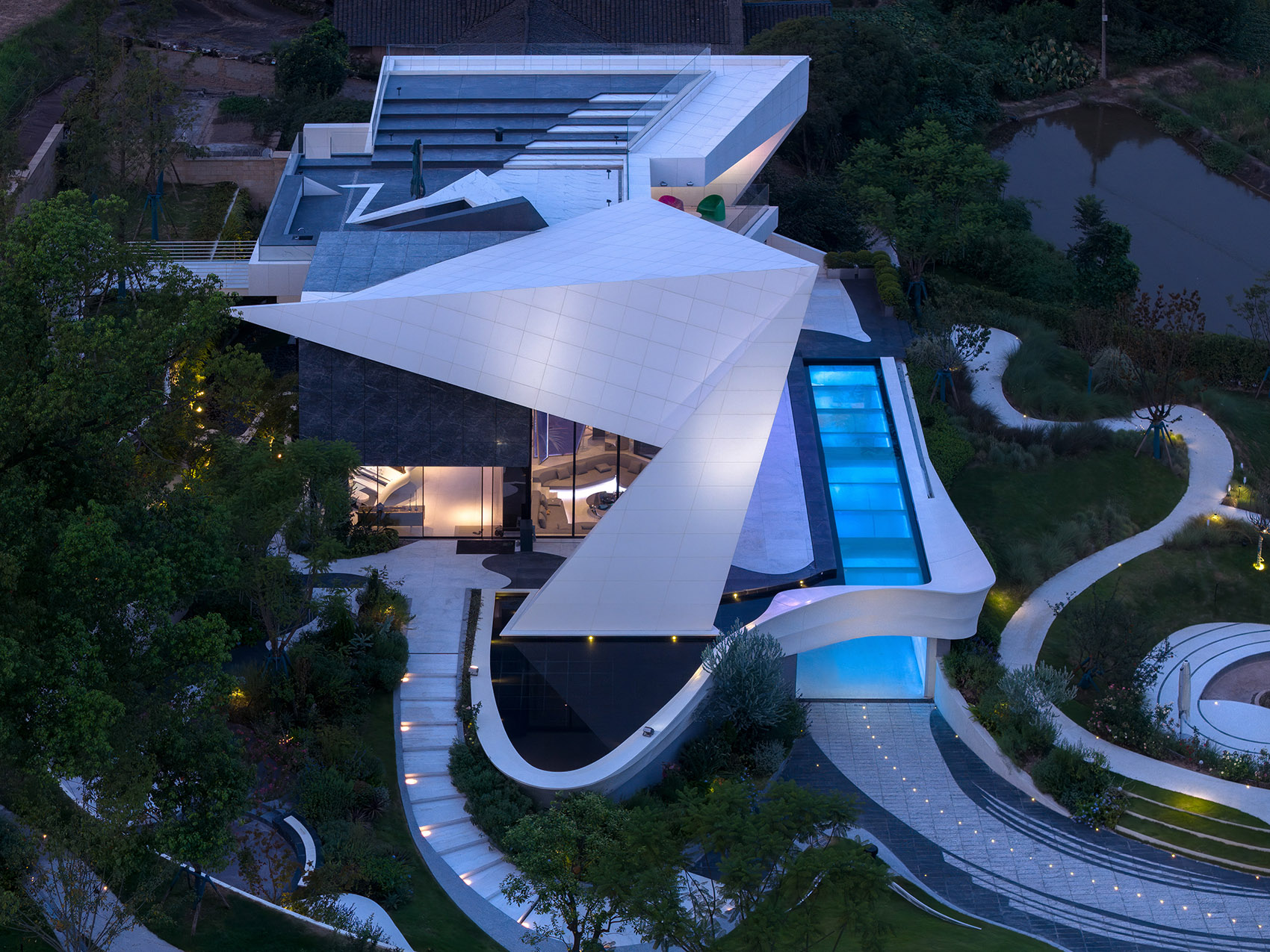 折给故乡的千纸鹤·乡村住宅丨中国重庆丨冠著原造建筑科技（重庆）有限公司-67