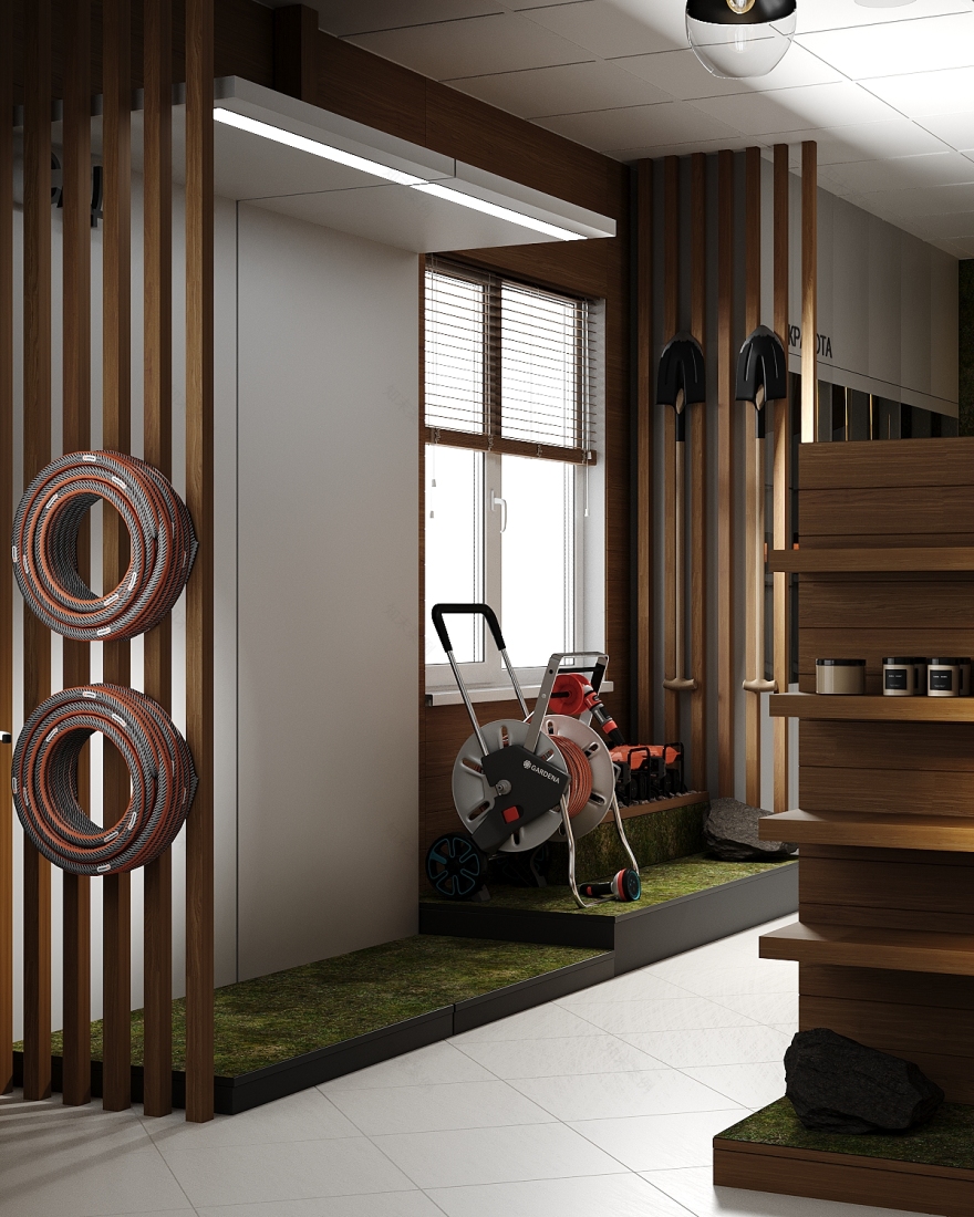 卢班电气商店室内设计丨白俄罗斯-24