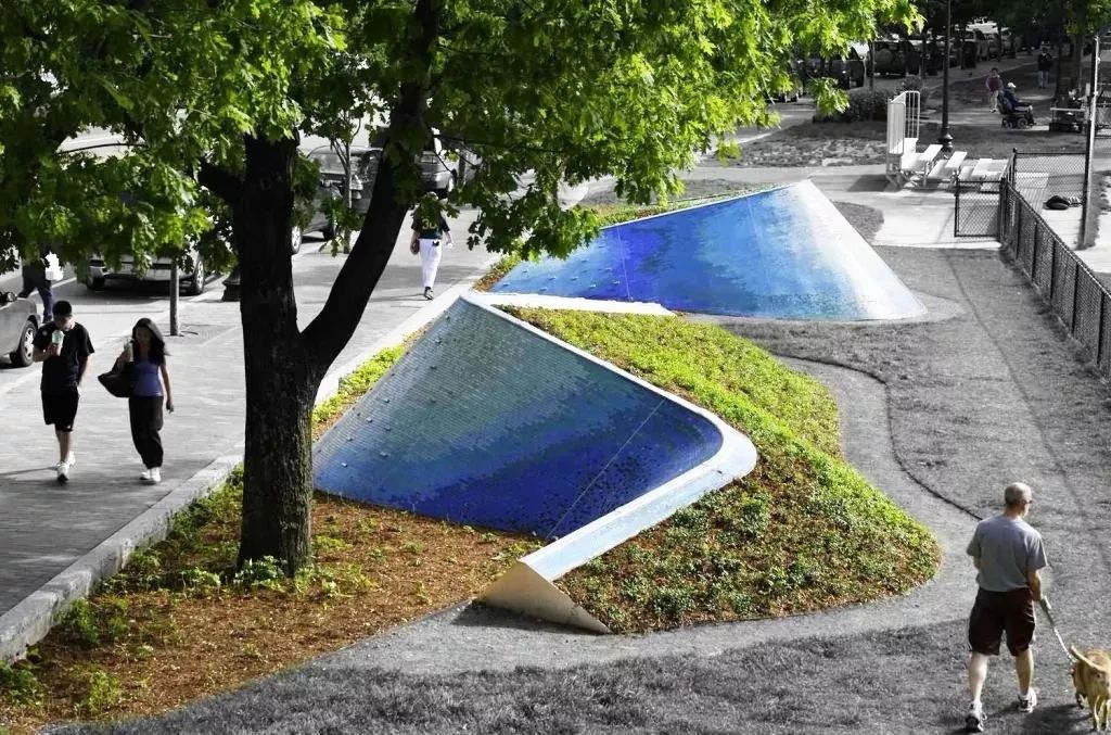 大海波浪元素融入景观设计,打造夏日清凉空间-62