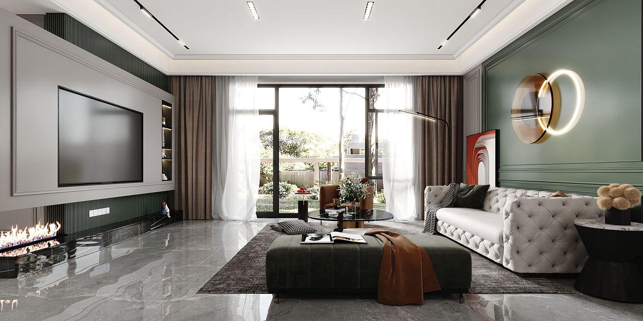 简欧家居空间设计-7