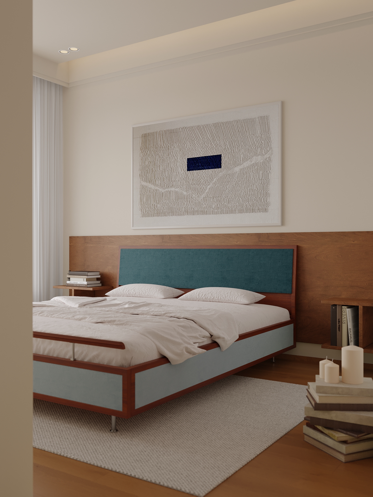 余阳视觉 · 韩式中古风客餐厅-12