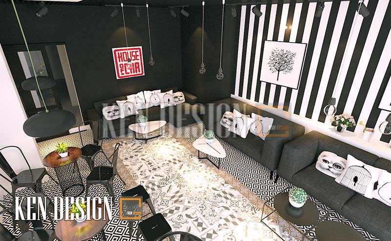 House of Cha hàng Đậu奶茶店室内设计丨Kendesign-18