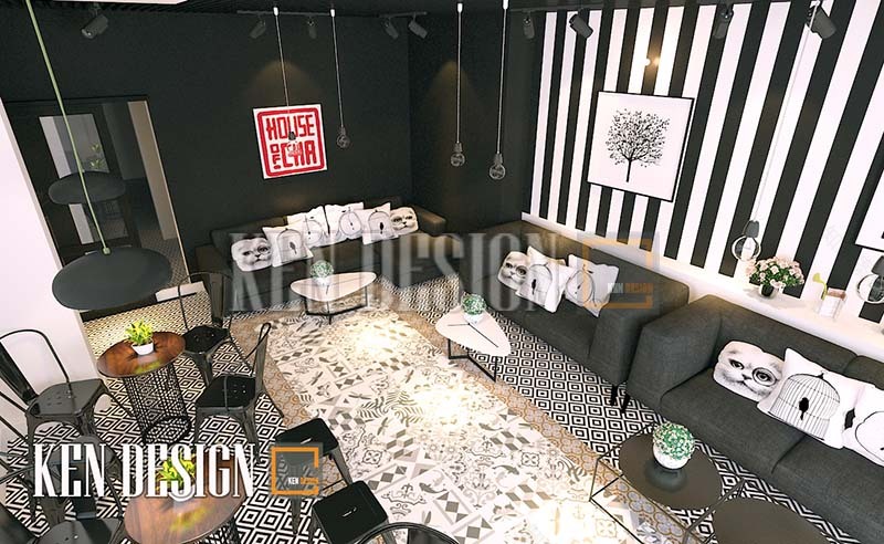 House of Cha hàng Đậu奶茶店室内设计丨Kendesign-18