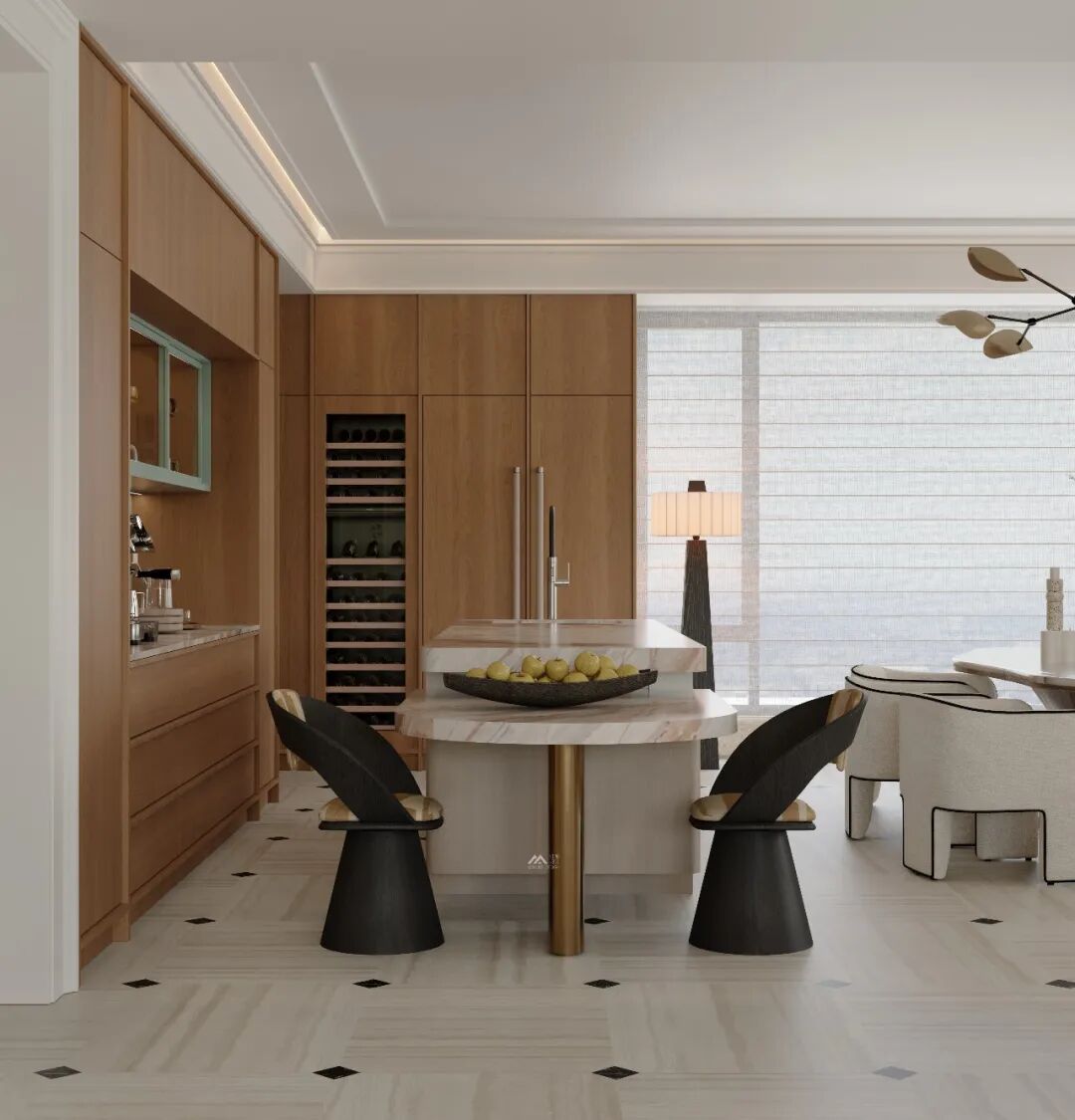 深圳400㎡大平层设计丨中国深圳丨HOMBLE红柏设计-33