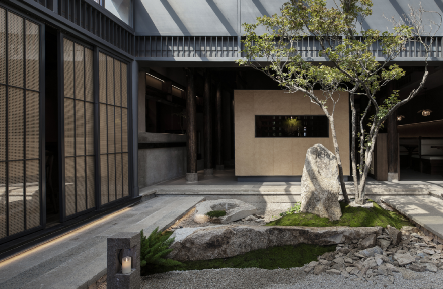 晋江咕曼嗒蔬食料理餐厅设计丨中国福建丨泉州市结禾设计机构-14