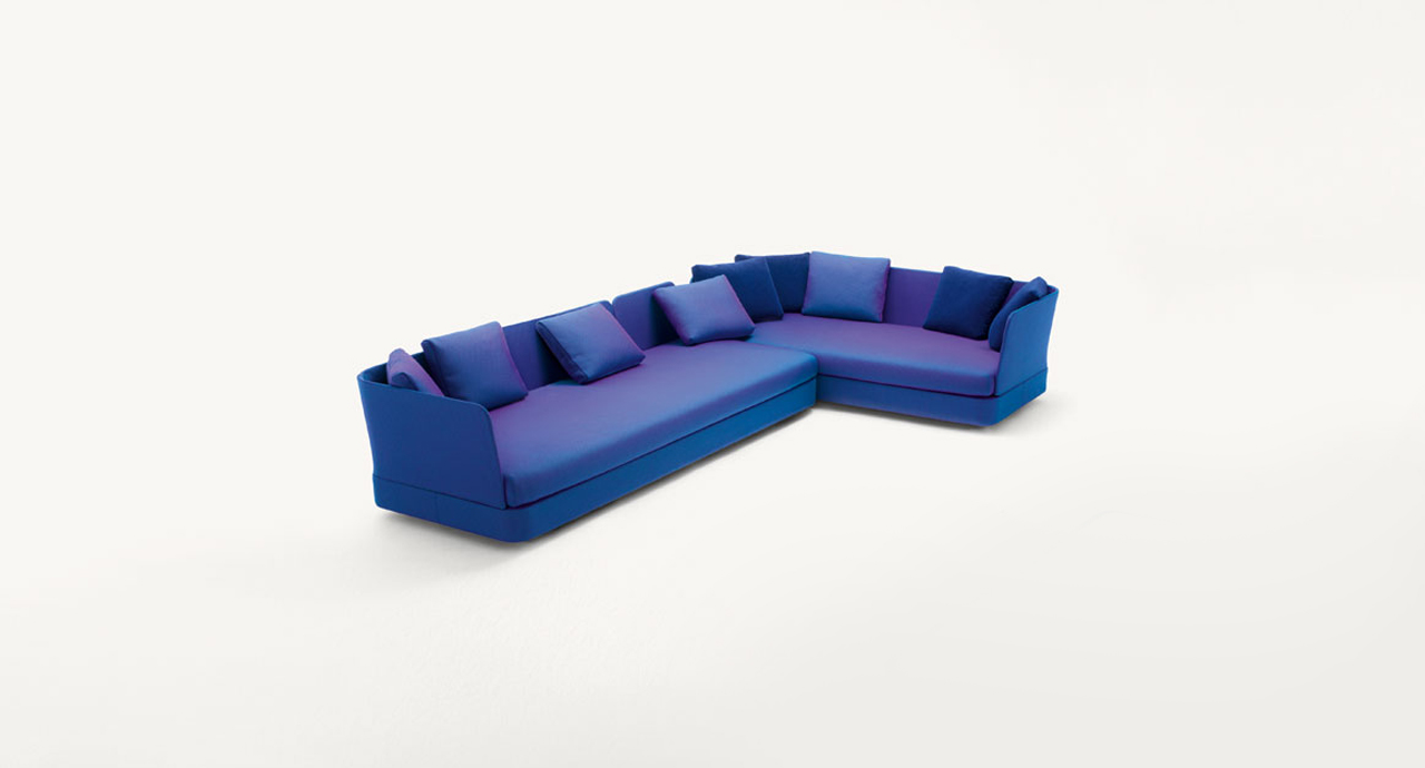 Cove, modular sofa and pouf - Paola Lenti - Outdoor-20