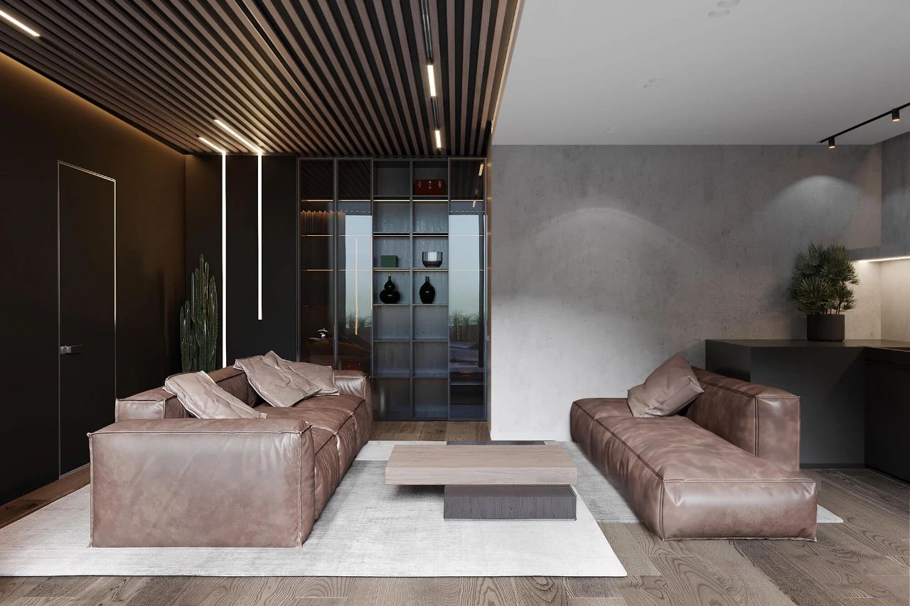 简约舒适的 149m²三层住宅设计丨Dinara Yousupova-39