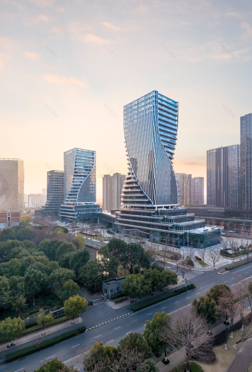 临平金融科技大厦丨中国杭州丨中国联合工程有限公司-9