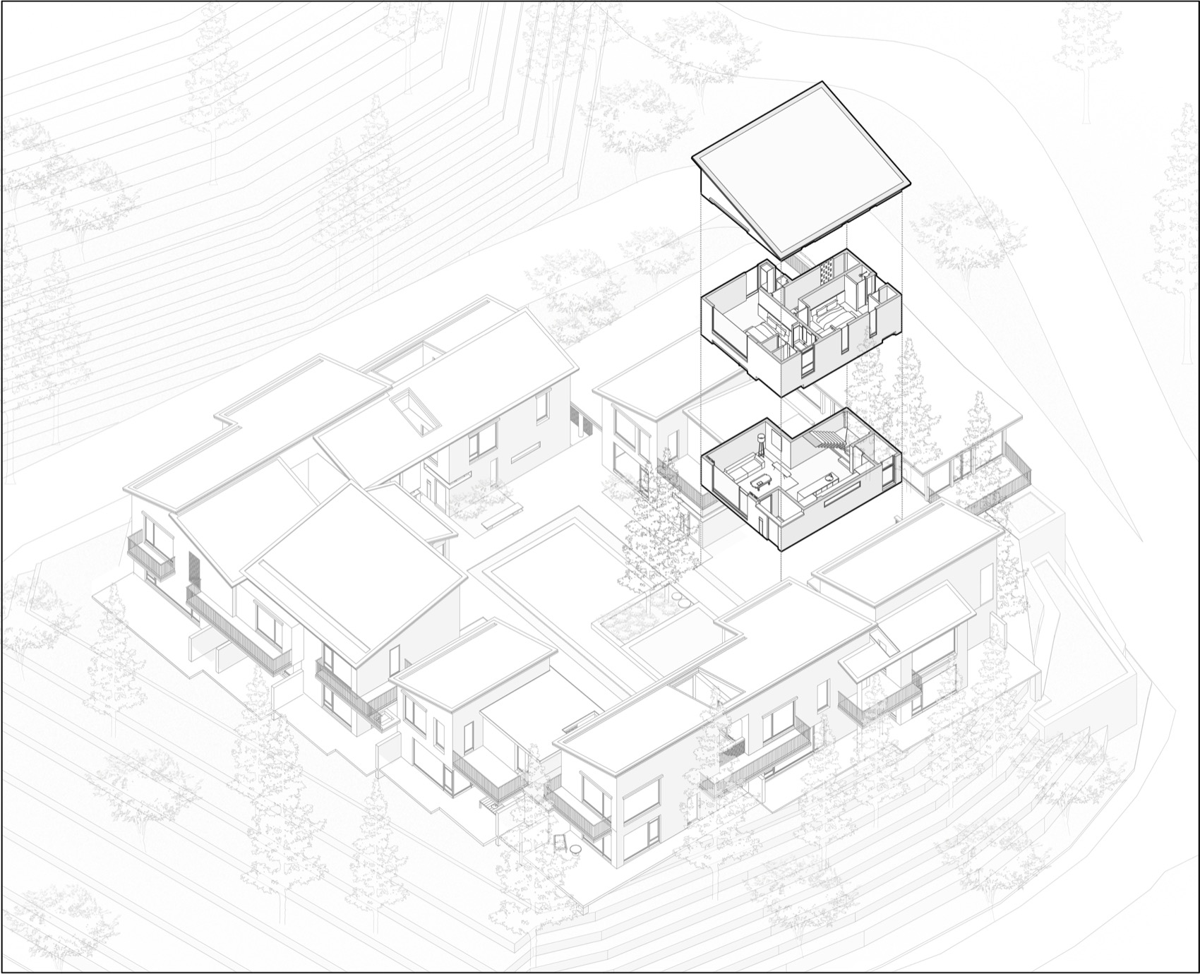 泾县小岭村”纸道山庄”民宿·在地性视角下民宿空间设计研究丨中国合肥丨伍米尺建筑设计事务所WUMICHI ARCHITECTS-70