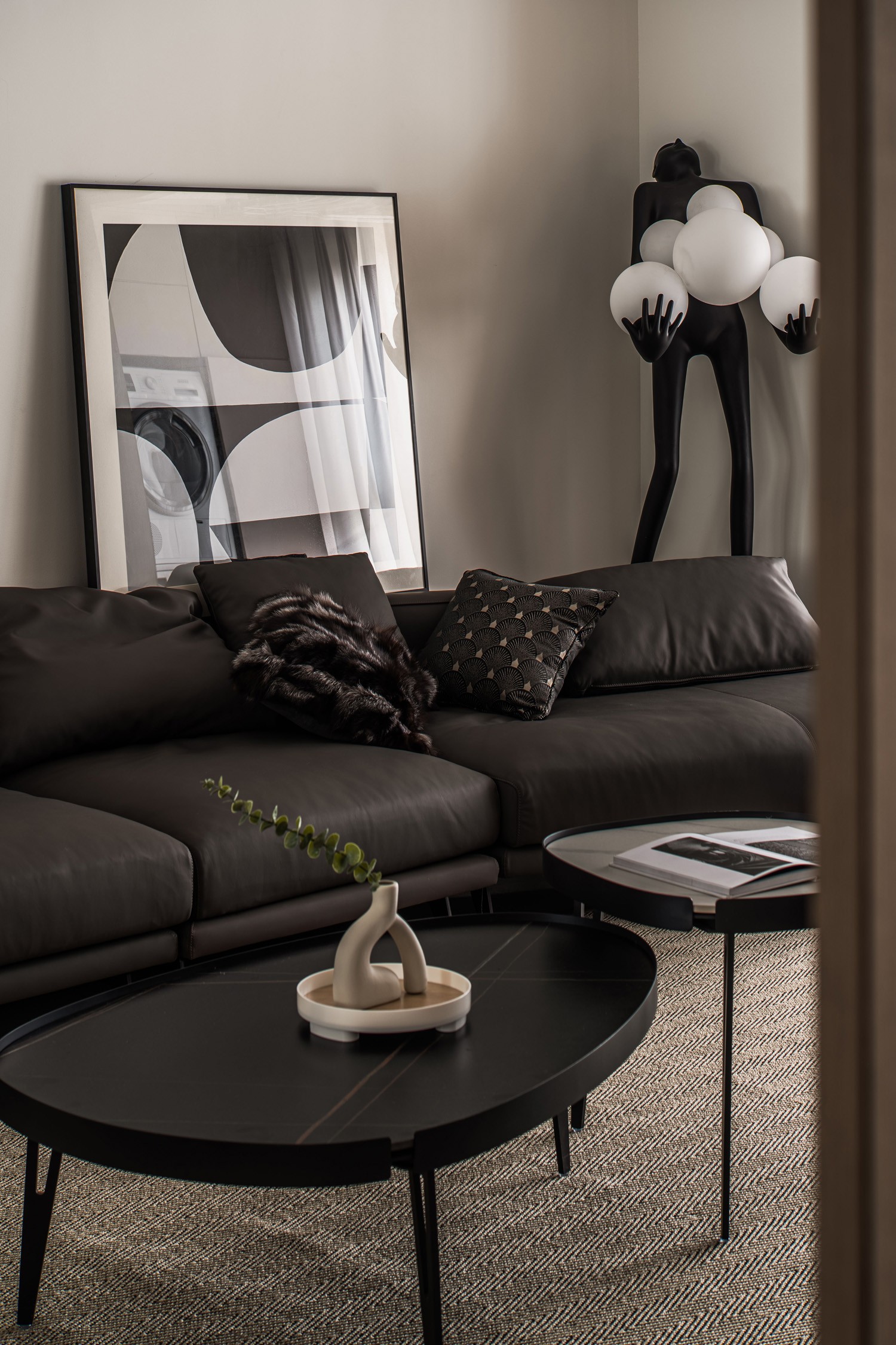 125 平现代风装修丨琢信装饰-5