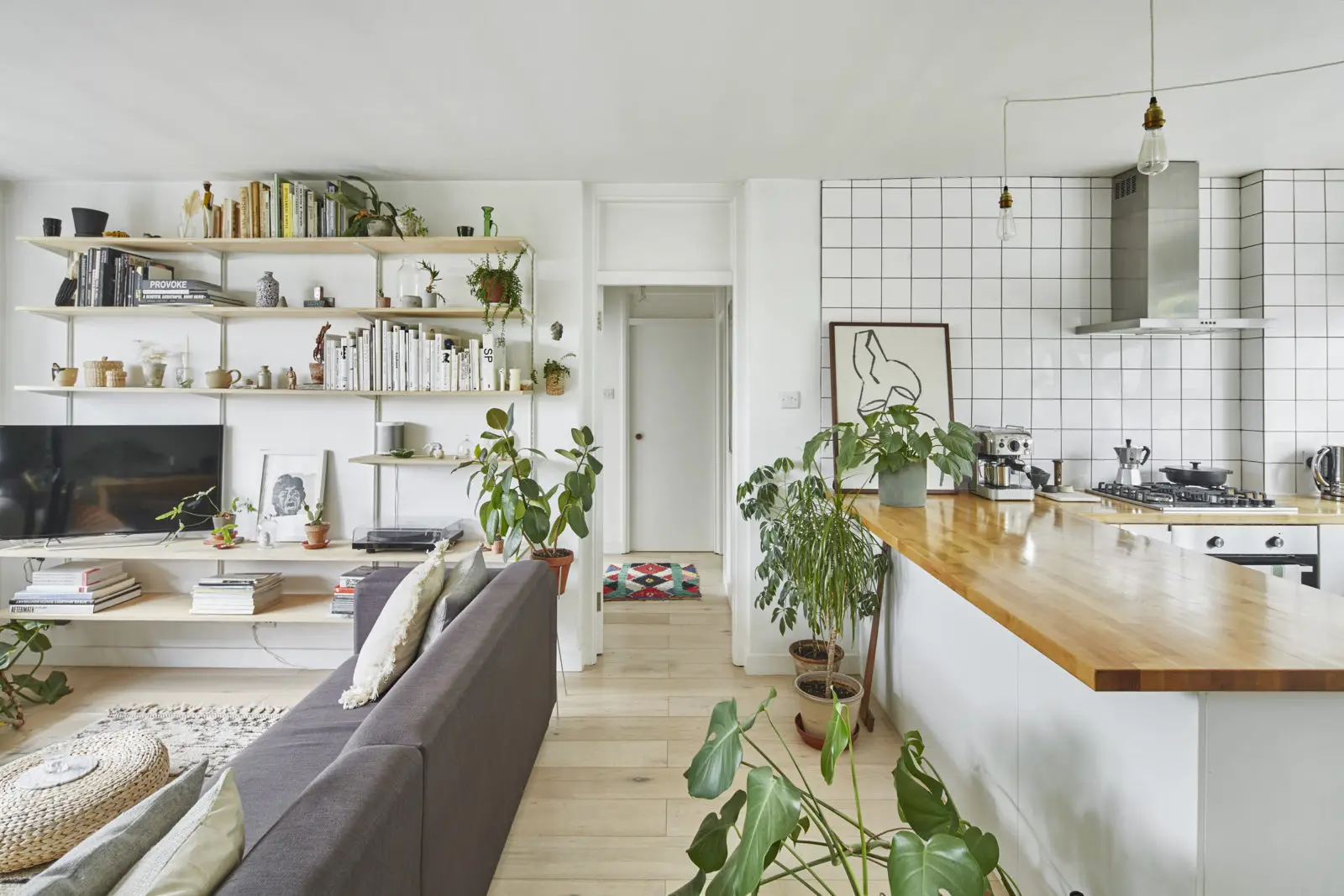 伦敦南部自然风公寓 | 开放式厨房，私人绿意花园-11