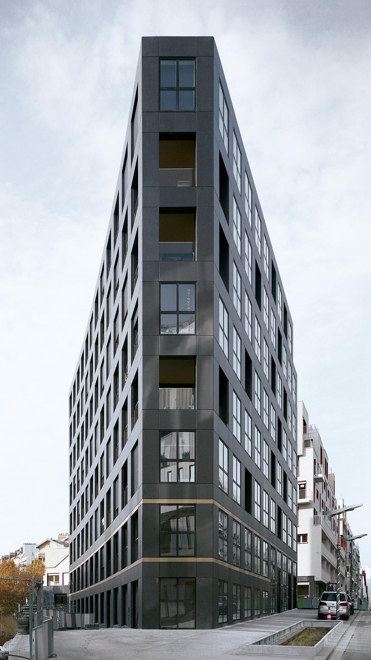 巴黎 40 号集体住宅商业办公设计-16