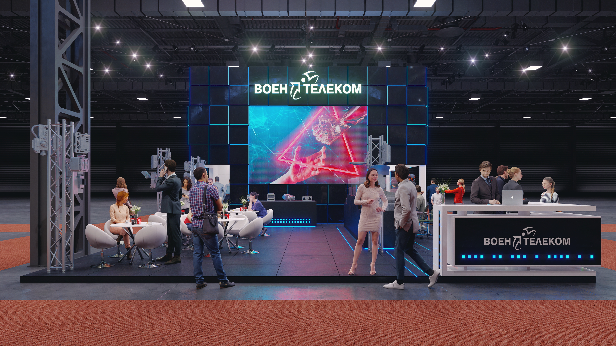 VOENTELECOM 展览展台设计丨俄罗斯丨ARTKARTEL-2