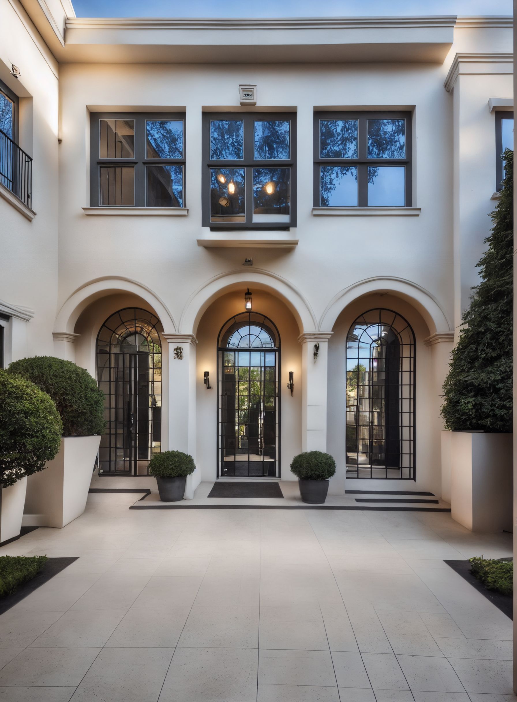 现代经典风格外立面改造-1