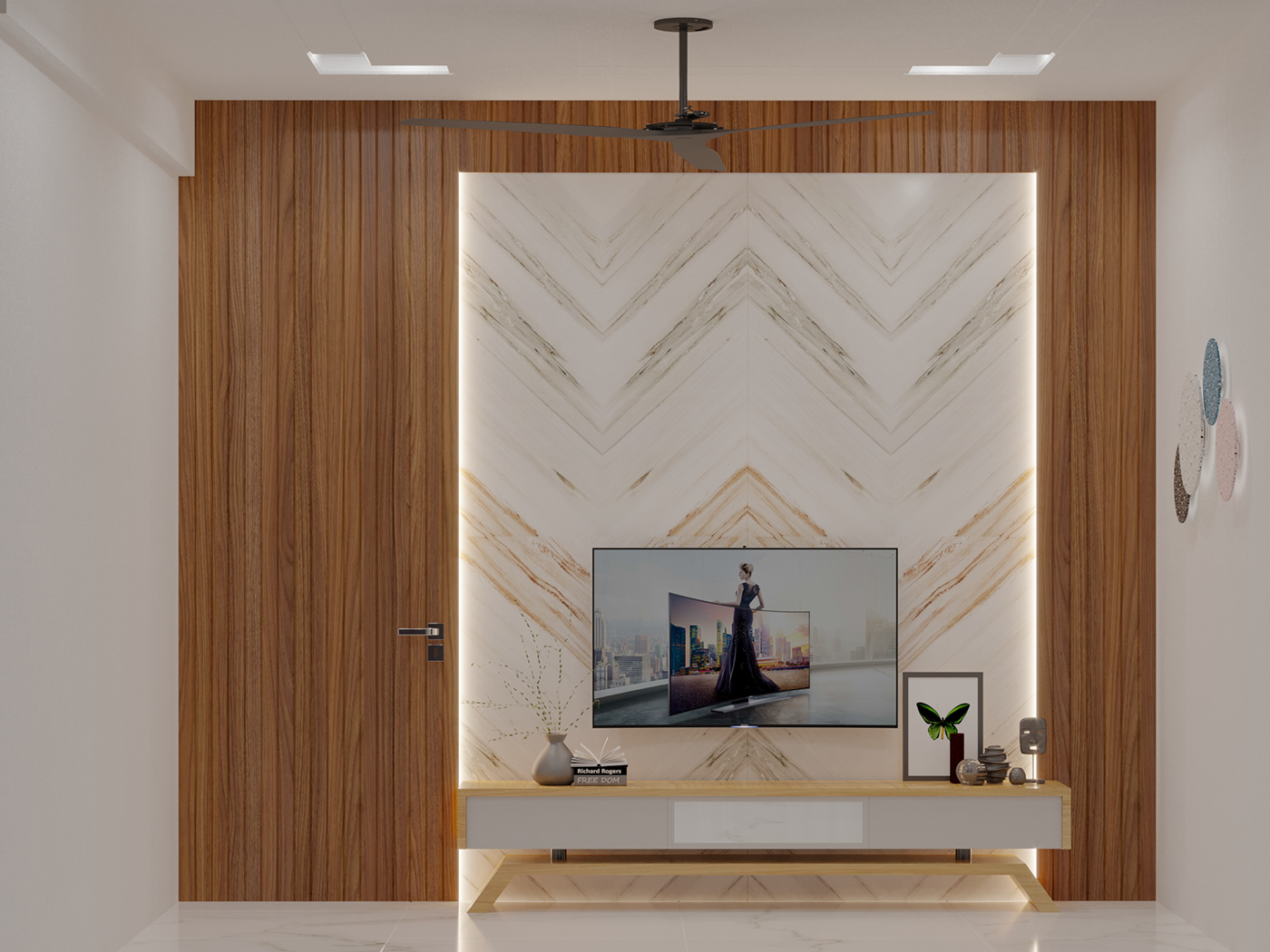 Anastasiya Gushchina丨平层丨FLAT INTERIOR ( ROYAL HOMES )-4