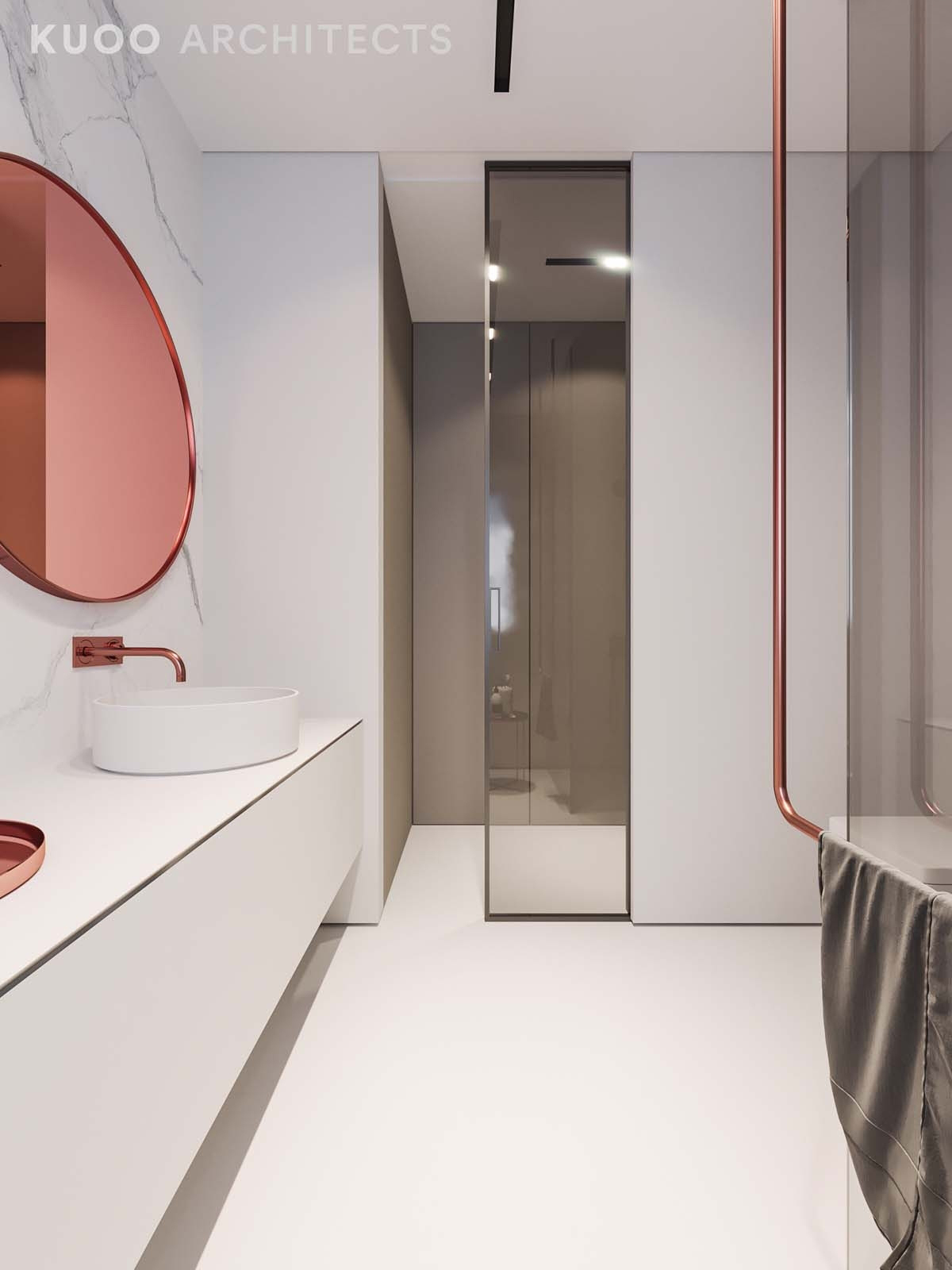 KUOO Architects设计--英国豪华与迷人的金属口音-54