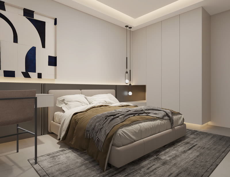 碧桂园揽湖苑下沉设计 | 一楼新中式负一层现代极简-18