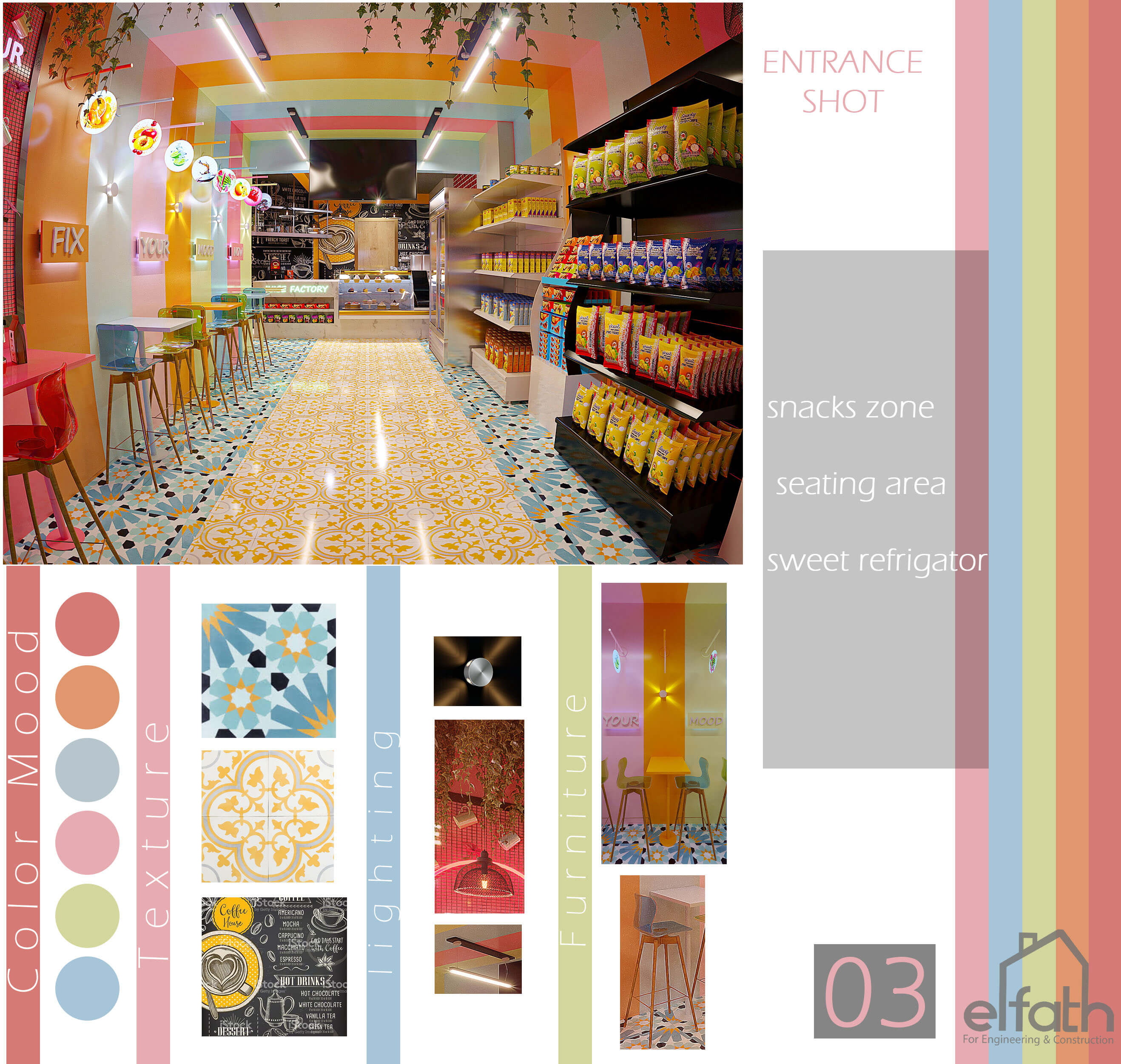 Juice Factory Mood Shop 室内外设计丨埃及丨El Fath Office-7