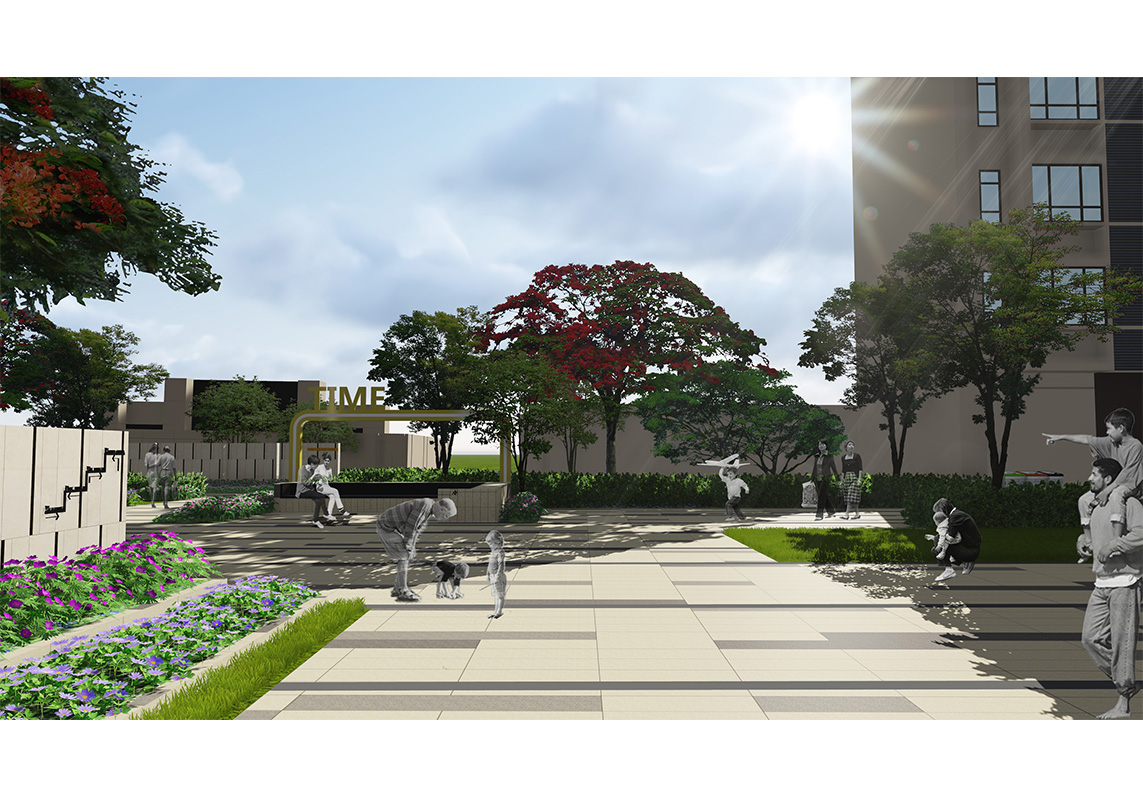 广州南沙时代长岛现代简约景观设计-16