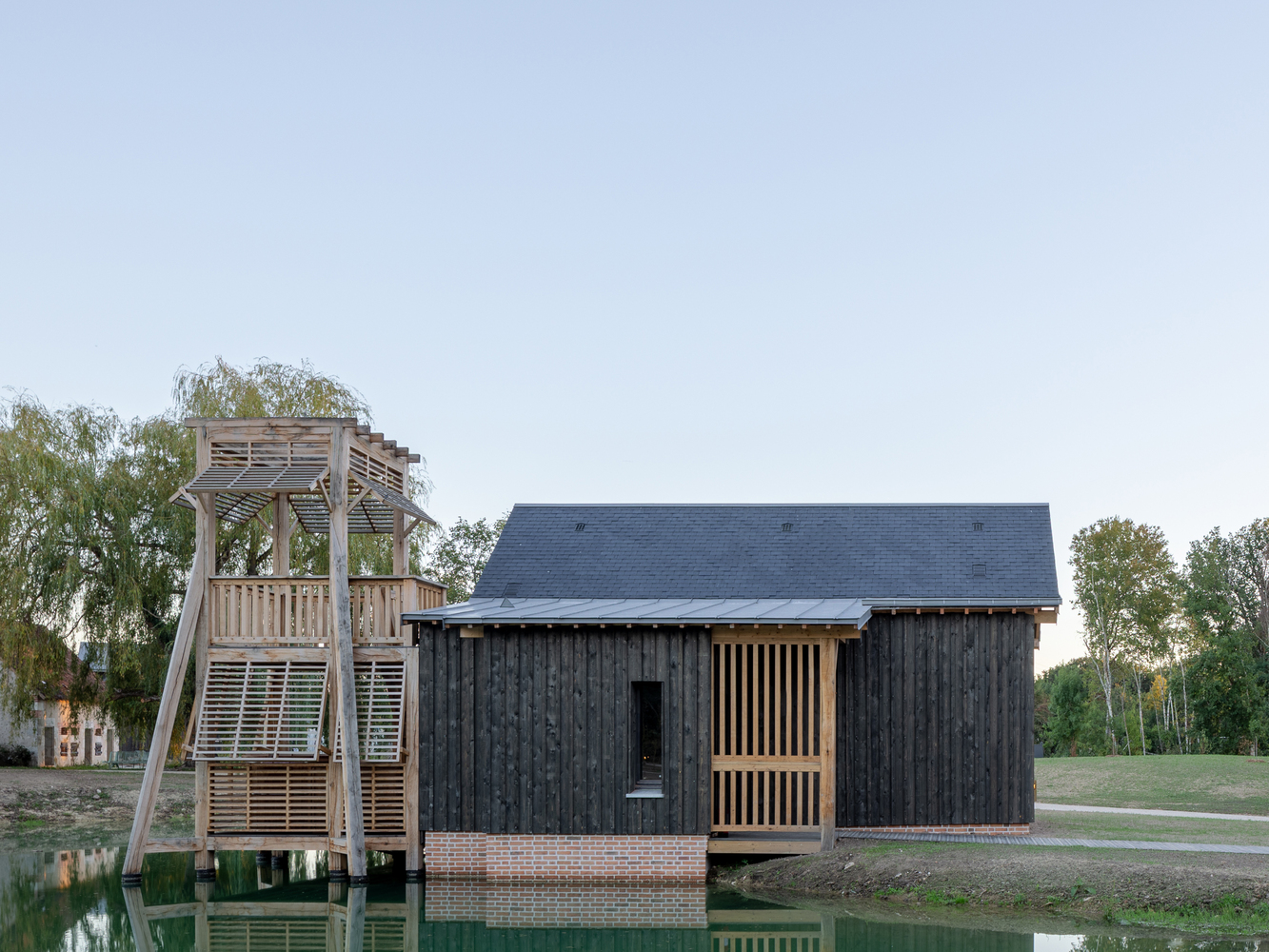 法国 Cheverny 城堡酒店扩建丨Collet Muller Architectes-34