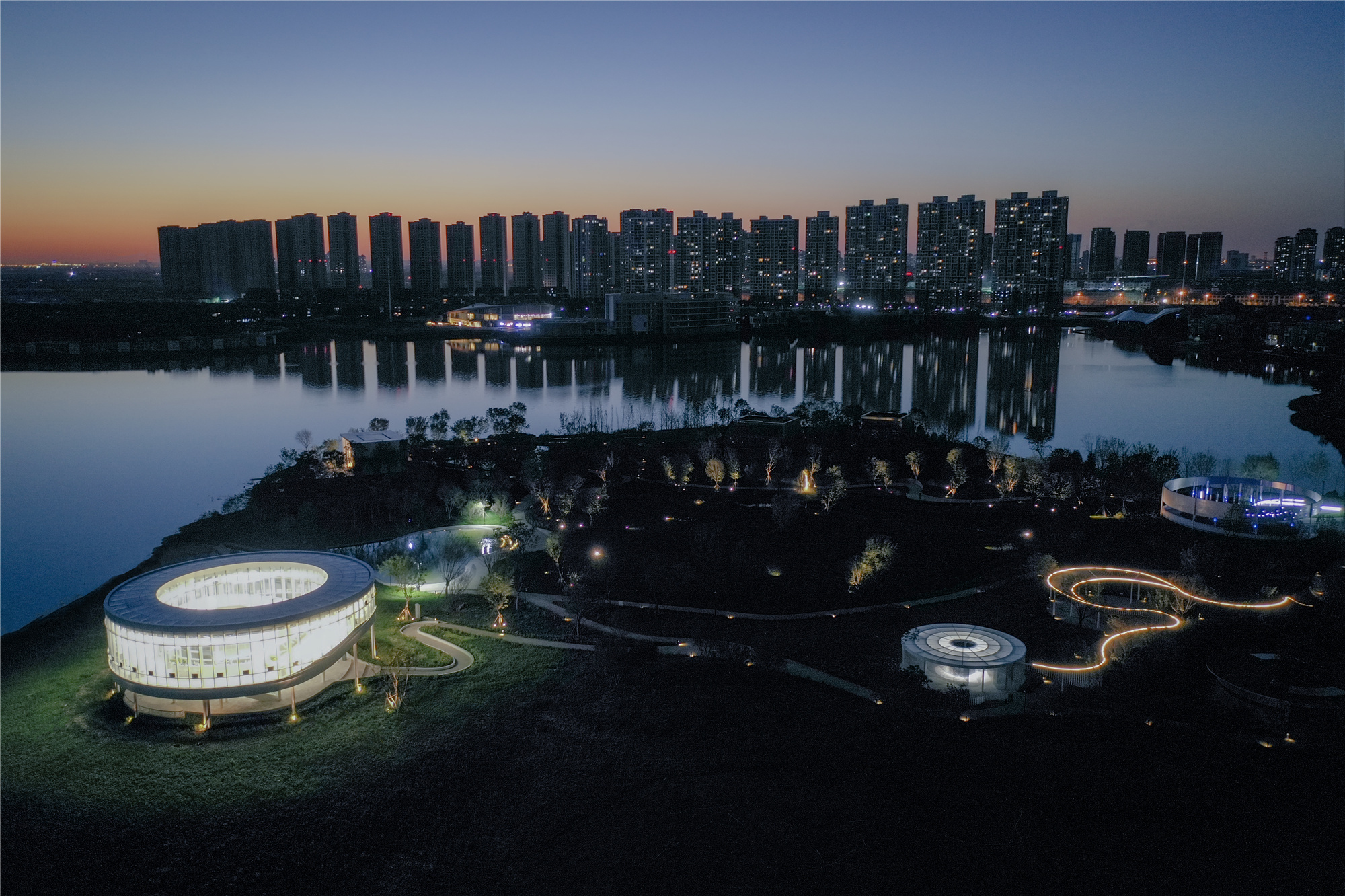 天津融创星耀五洲 9 号岛景观丨中国天津丨AECOM-40